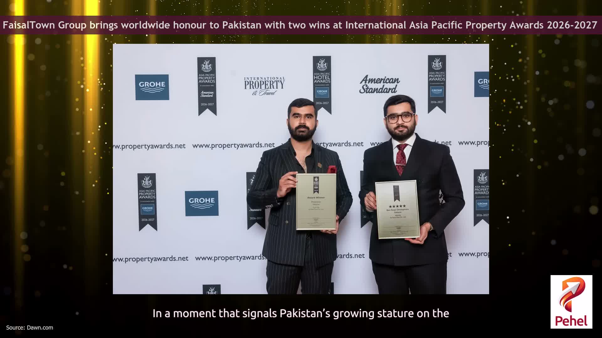 FaisalTown Group brings worldwide honour to Pakistan with two wins at International Asia Pacific Property Awards 2026-2027