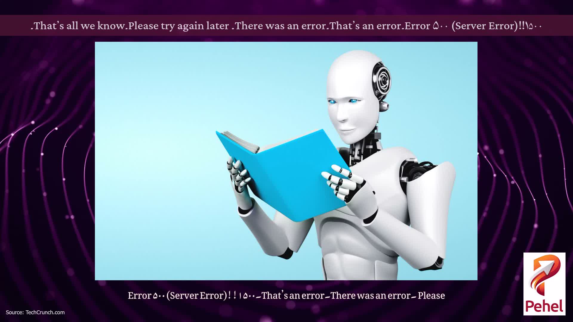 Error ۵۰۰ (Server Error)!!۱۵۰۰۔That’s an error۔There was an error۔ Please try again later۔That’s all we know۔