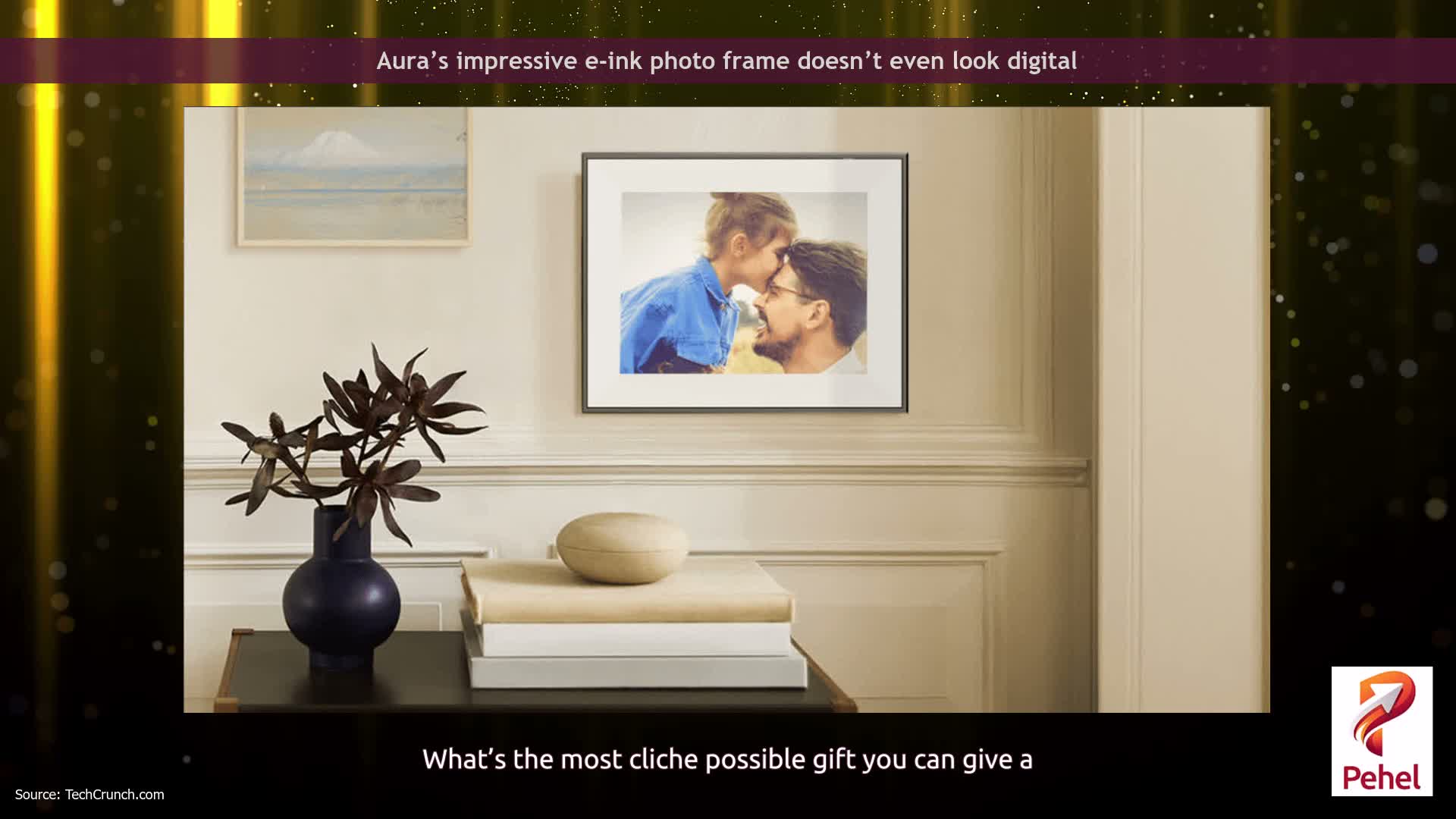 Aura’s impressive e-ink photo frame doesn’t even look digital