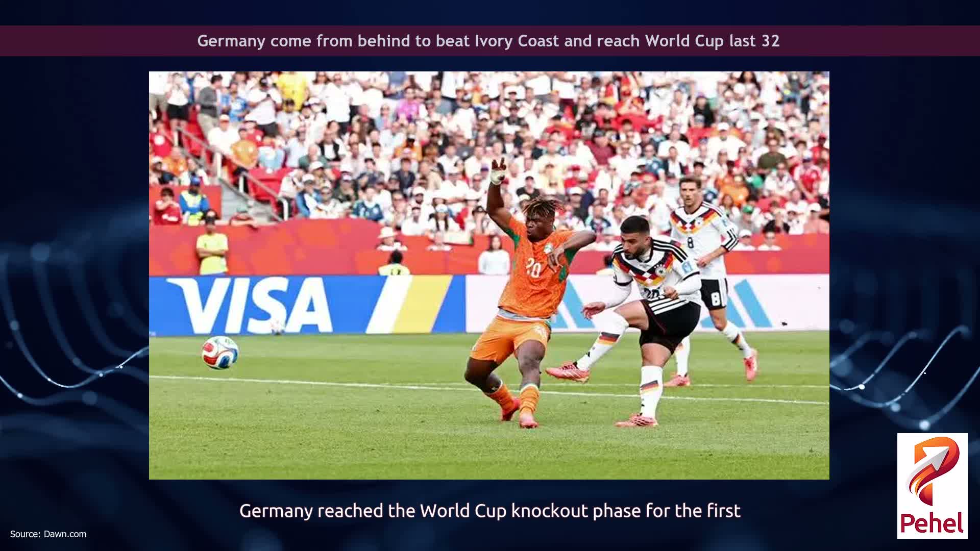 Germany come from behind to beat Ivory Coast and reach World Cup last 32