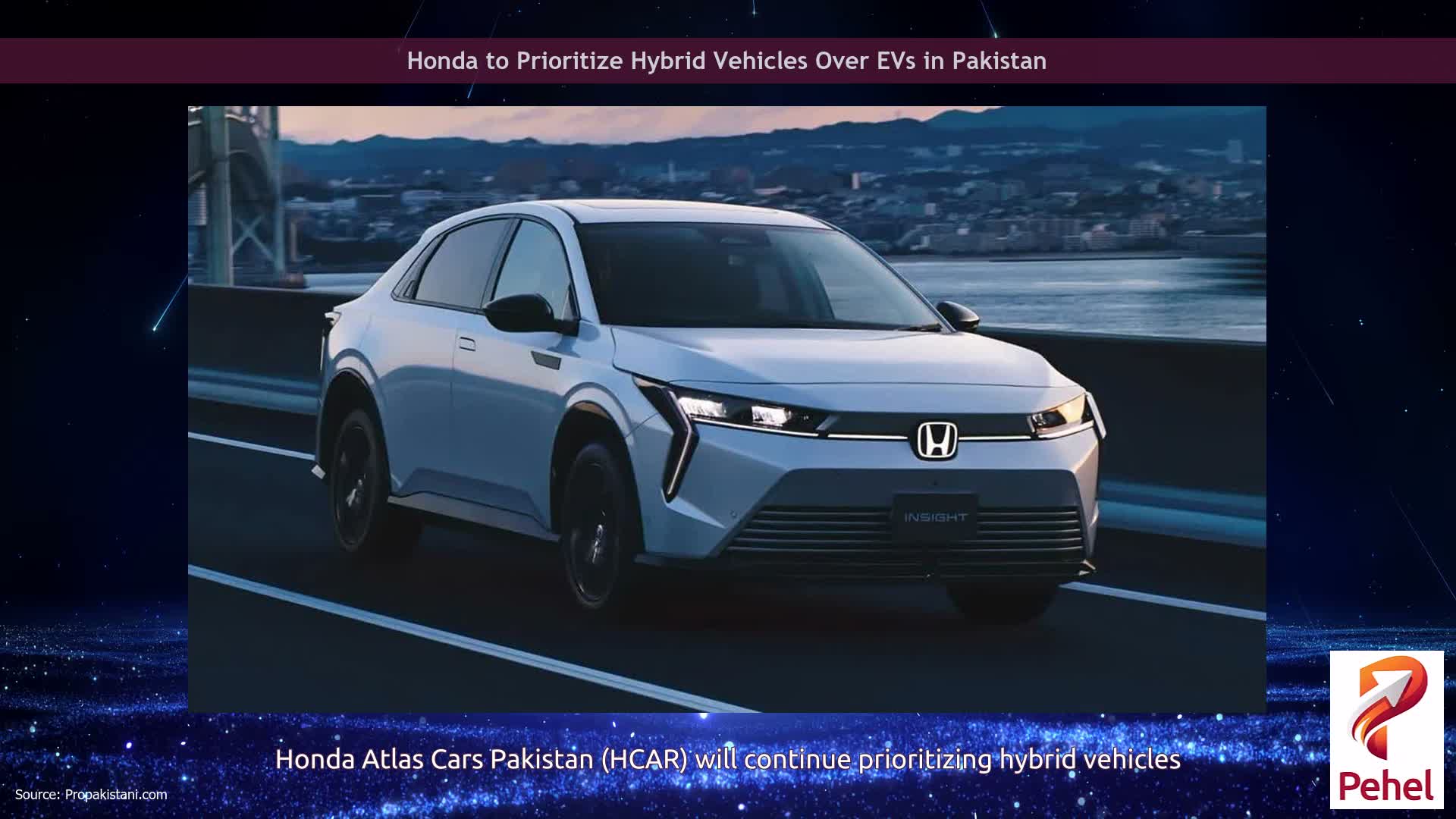 Honda to Prioritize Hybrid Vehicles Over EVs in Pakistan
