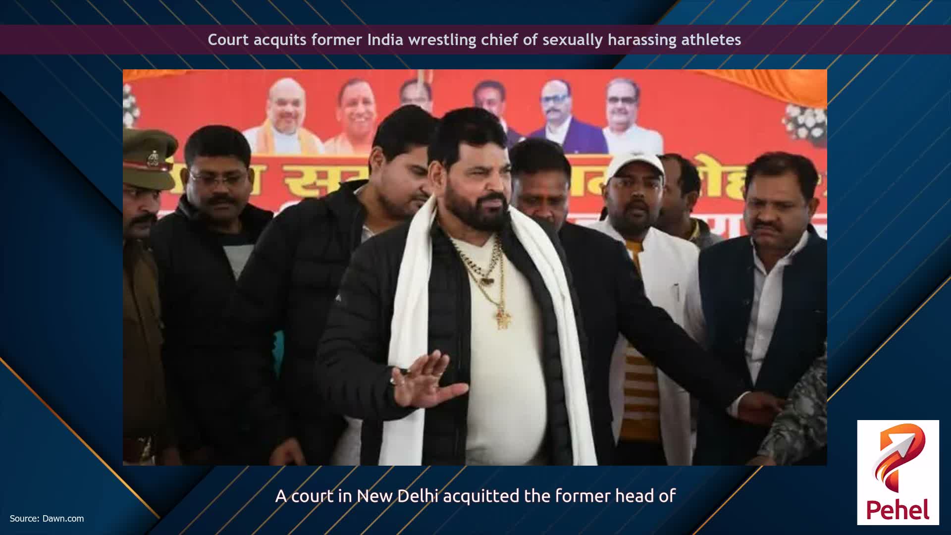 Court acquits former India wrestling chief of sexually harassing athletes