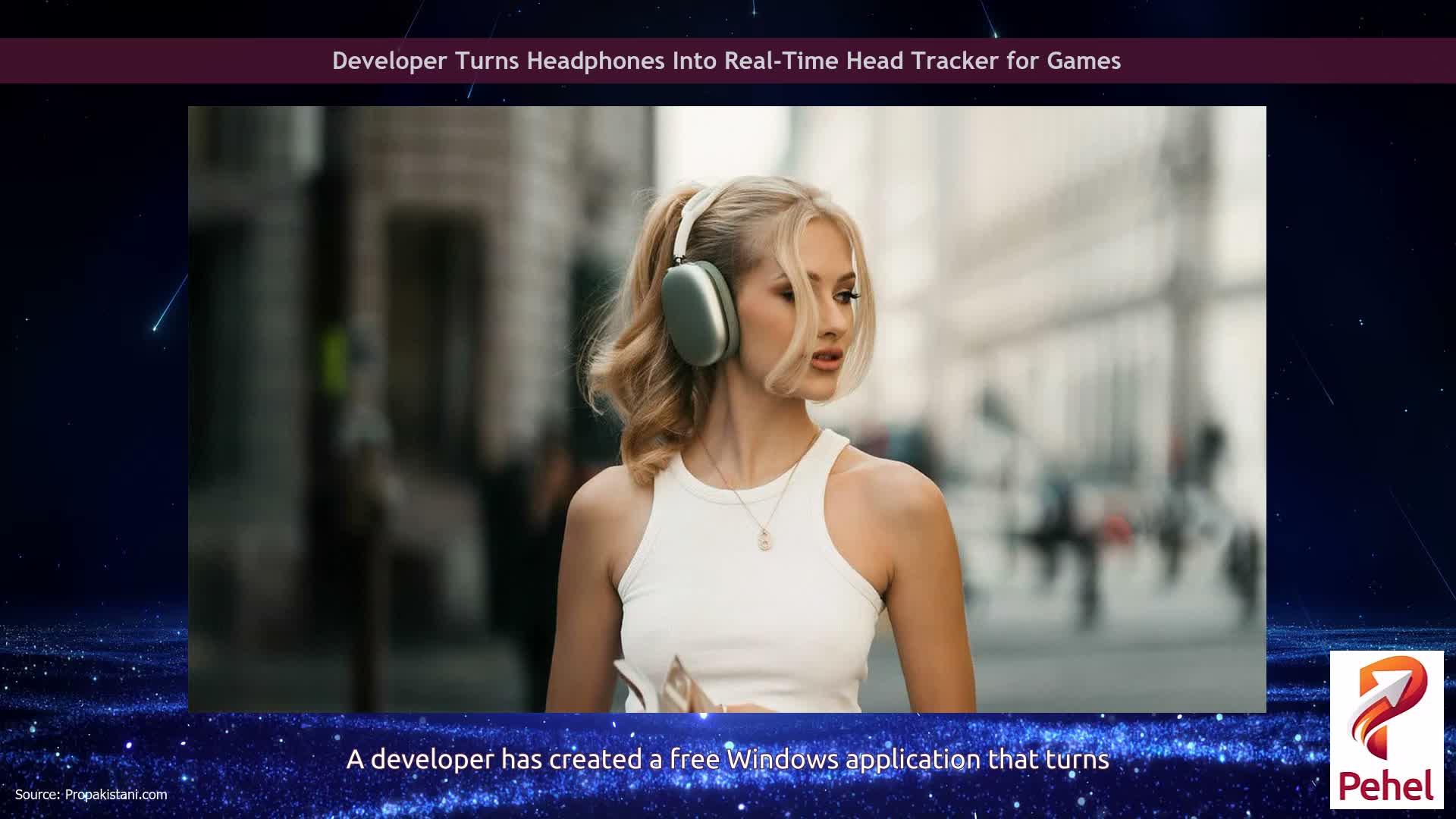 Developer Turns Headphones Into Real-Time Head Tracker for Games