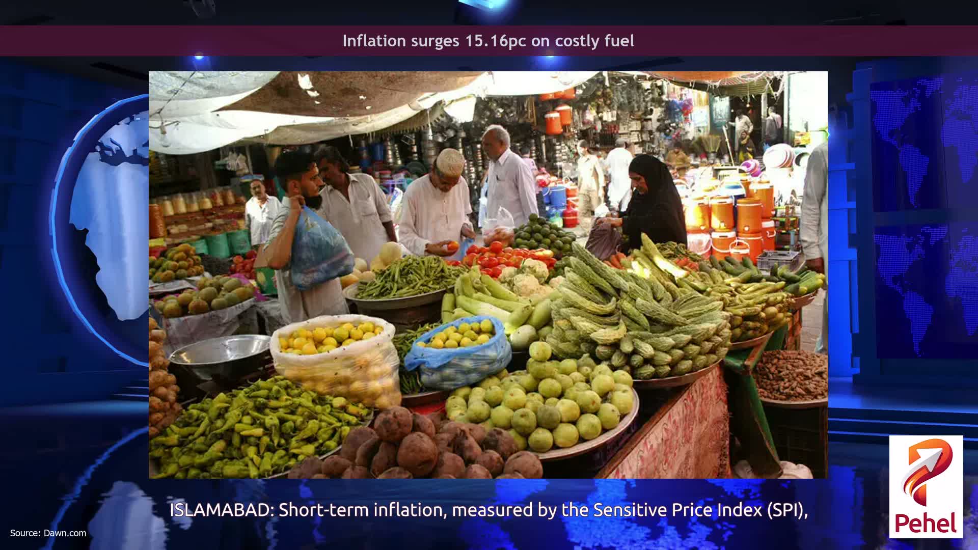 Inflation surges 15.16pc on costly fuel
