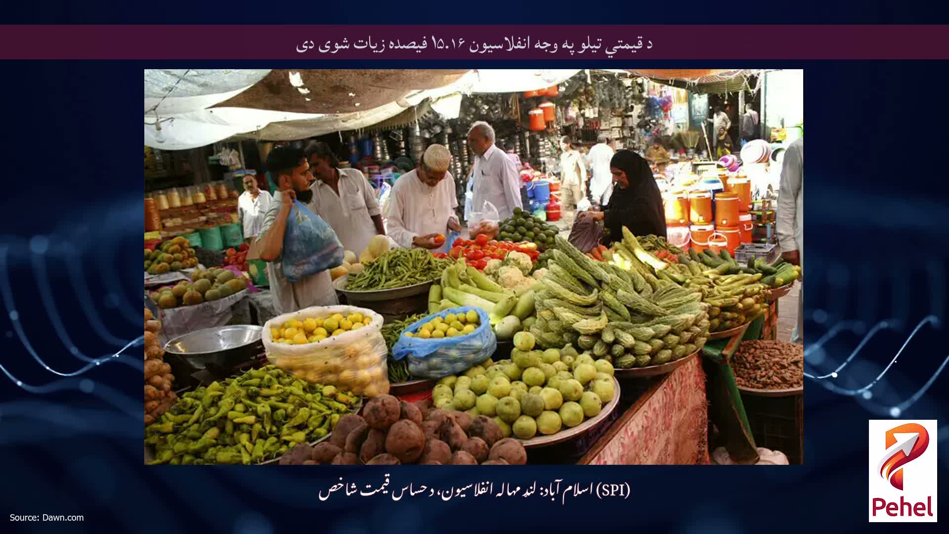 د قیمتي تیلو په وجه انفلاسیون ۱۵.۱۶ فیصده زیات شوی دی