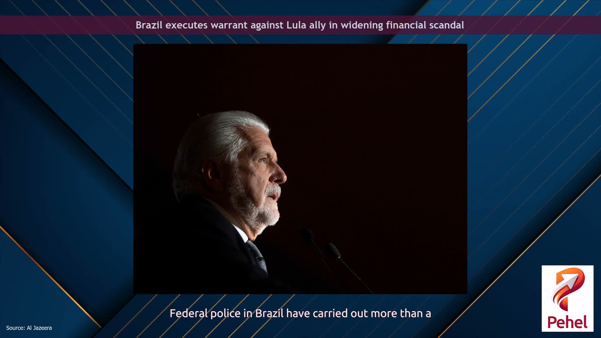 Brazil executes warrant against Lula ally in widening financial scandal
