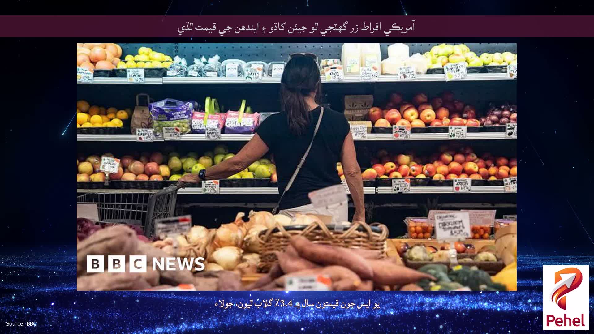 آمريڪي افراط زر گھٽجي ٿو جيئن کاڌو ۽ ايندھن جي قيمت ٿڌي
