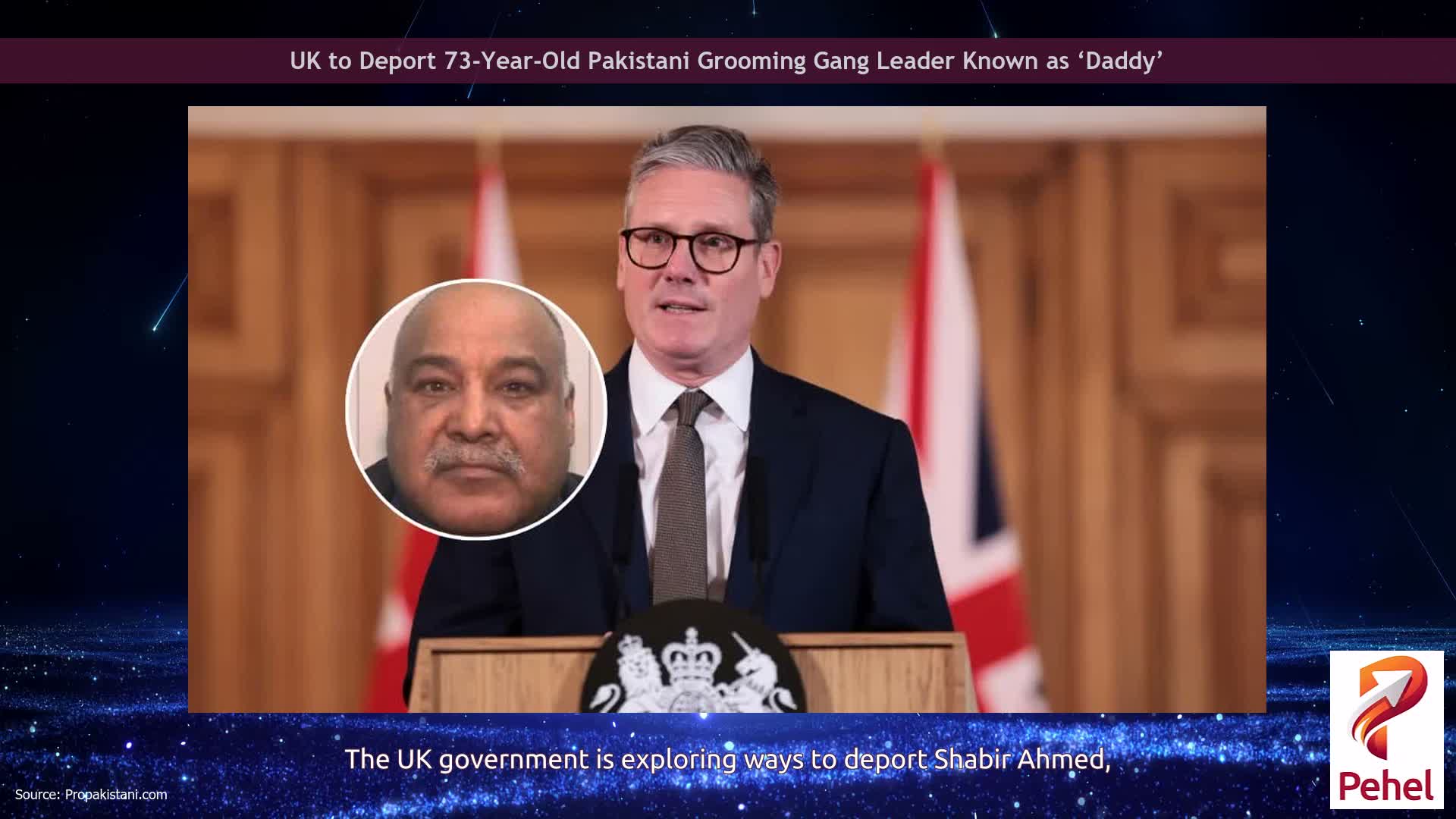 UK to Deport 73-Year-Old Pakistani Grooming Gang Leader Known as ‘Daddy’