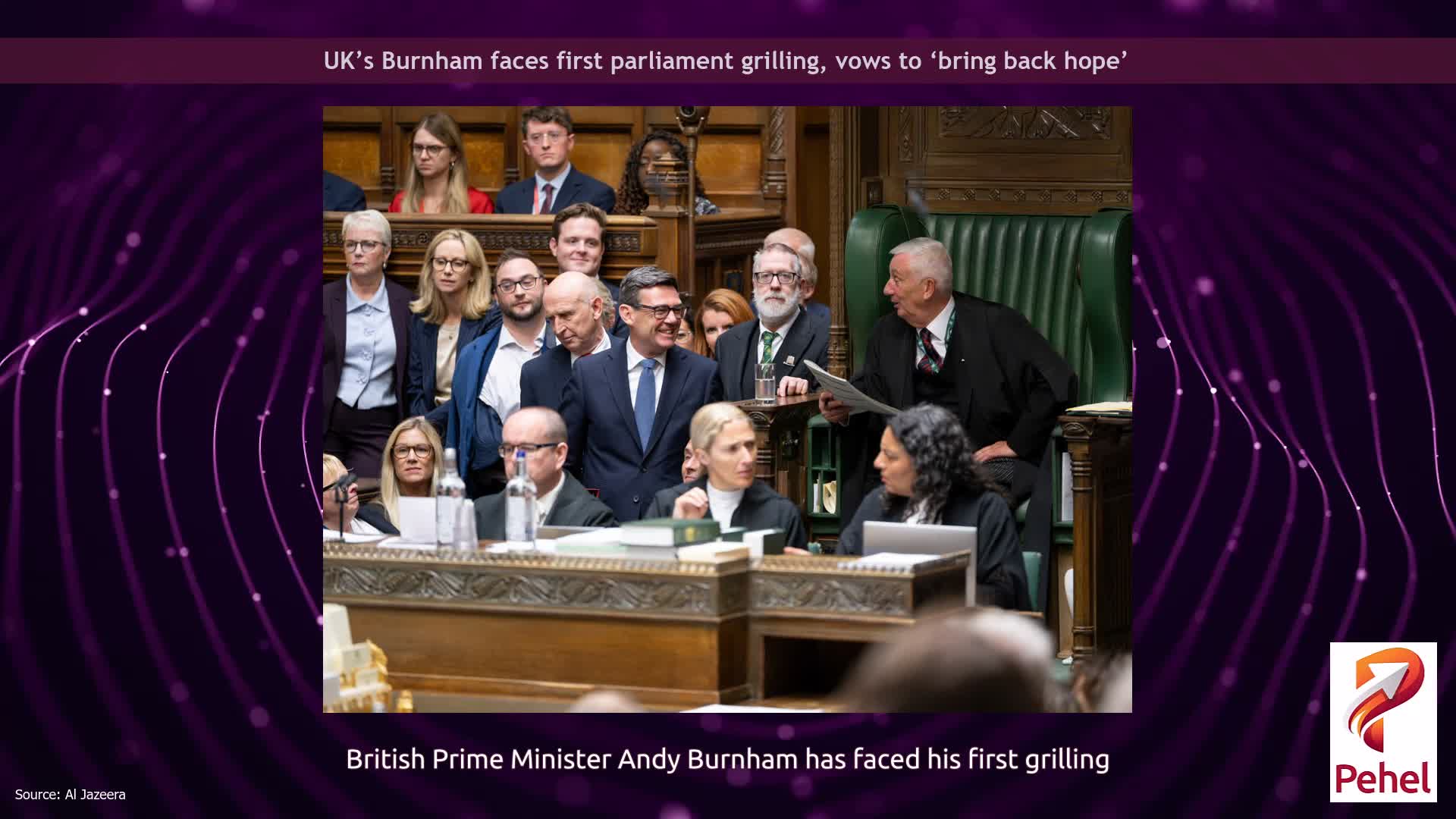 UK’s Burnham faces first parliament grilling, vows to ‘bring back hope’