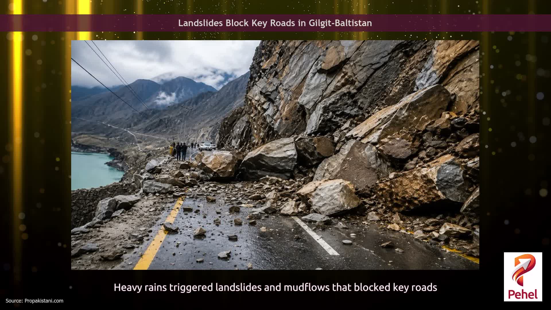 Landslides Block Key Roads in Gilgit-Baltistan