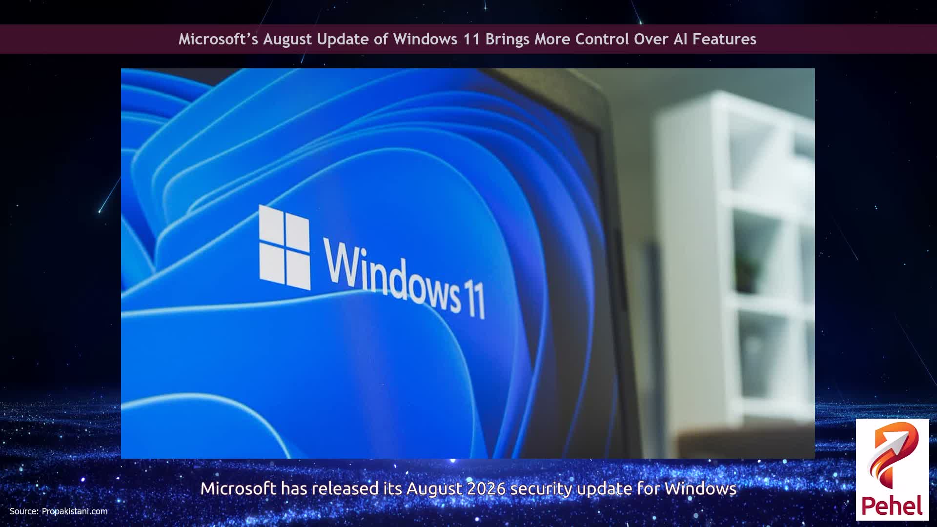 Microsoft’s August Update of Windows 11 Brings More Control Over AI Features