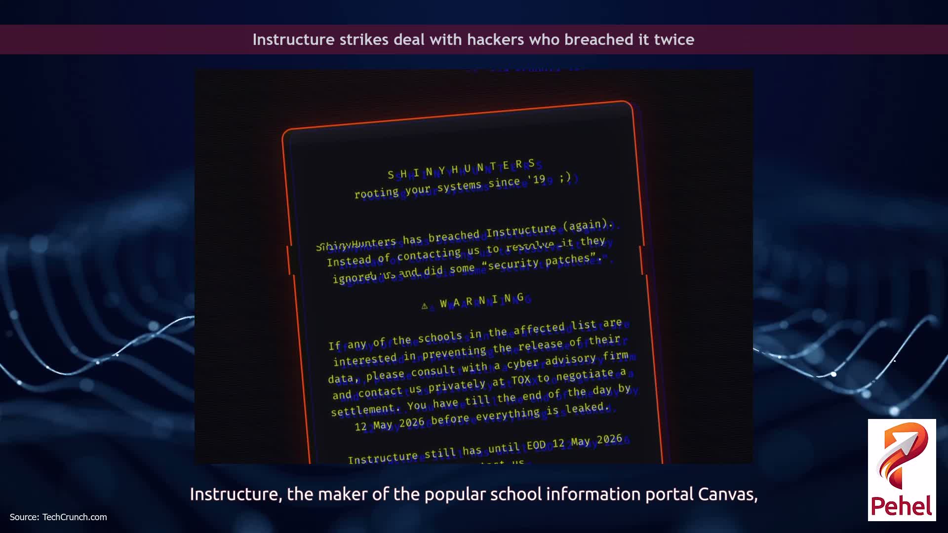 Instructure strikes deal with hackers who breached it twice