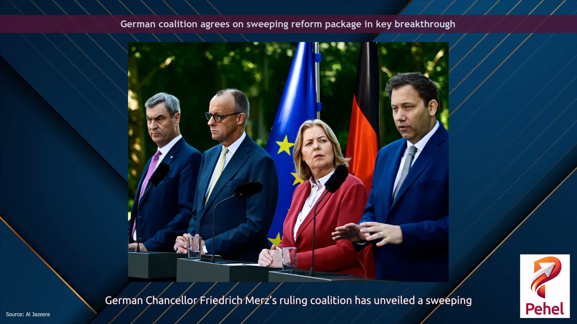 German coalition agrees on sweeping reform package in key breakthrough
