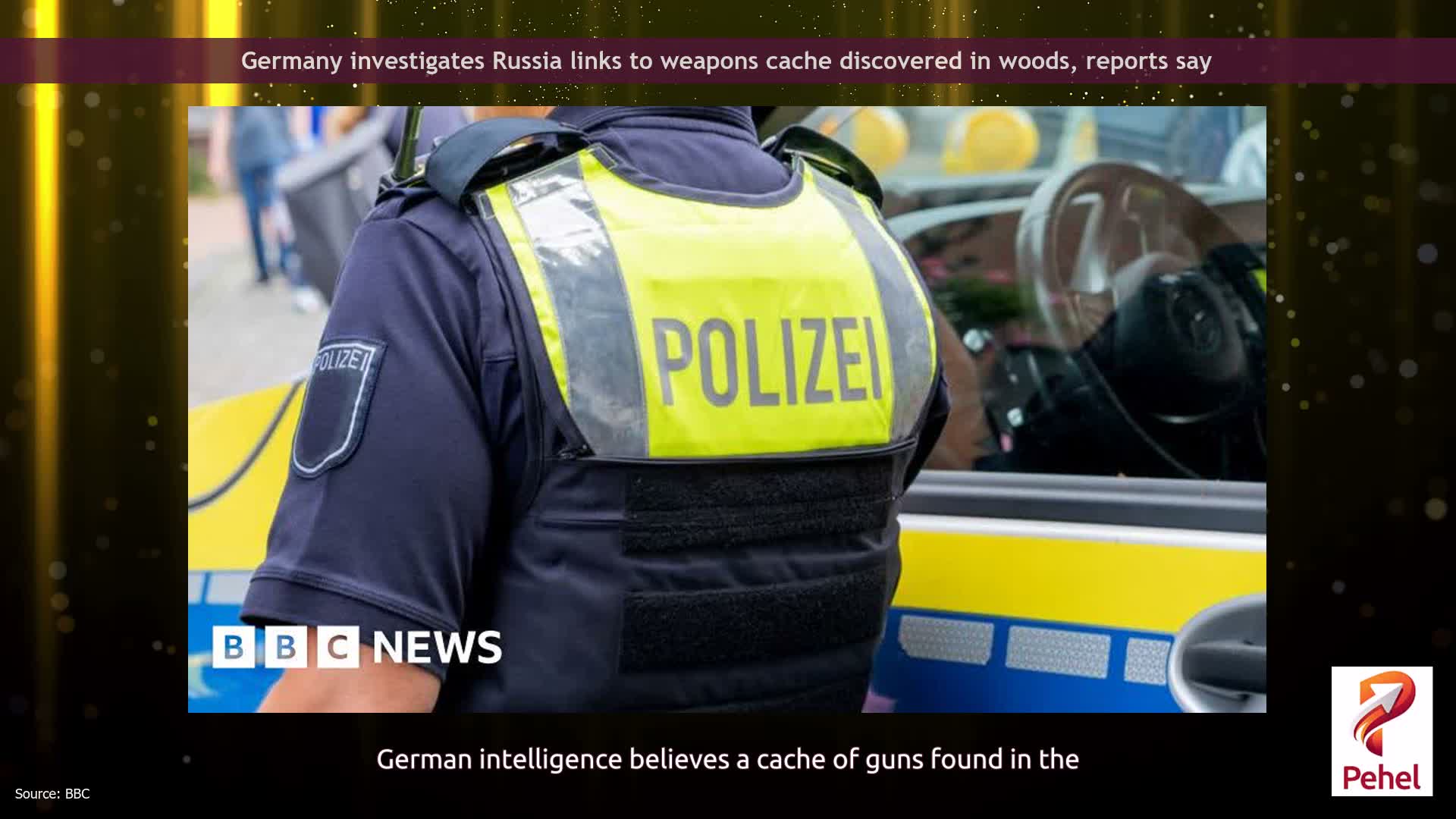 Germany investigates Russia links to weapons cache discovered in woods, reports say