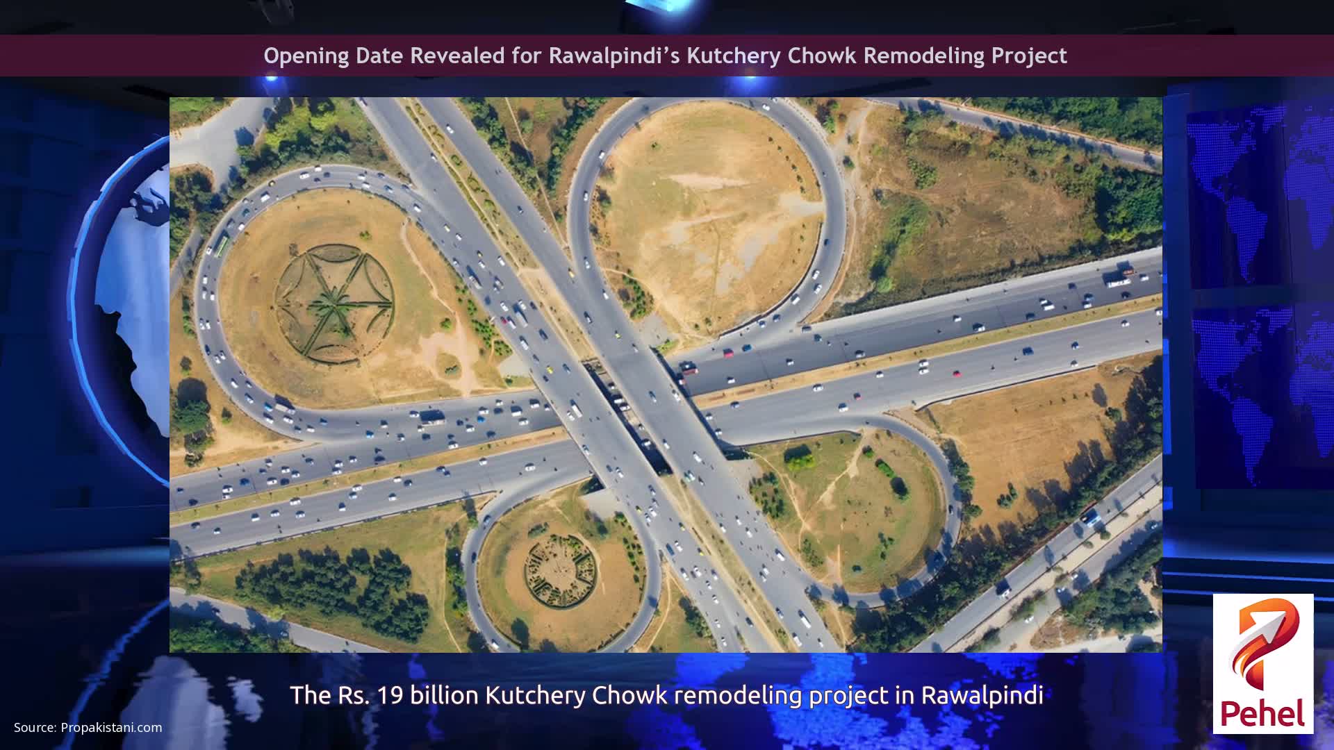 Opening Date Revealed for Rawalpindi’s Kutchery Chowk Remodeling Project