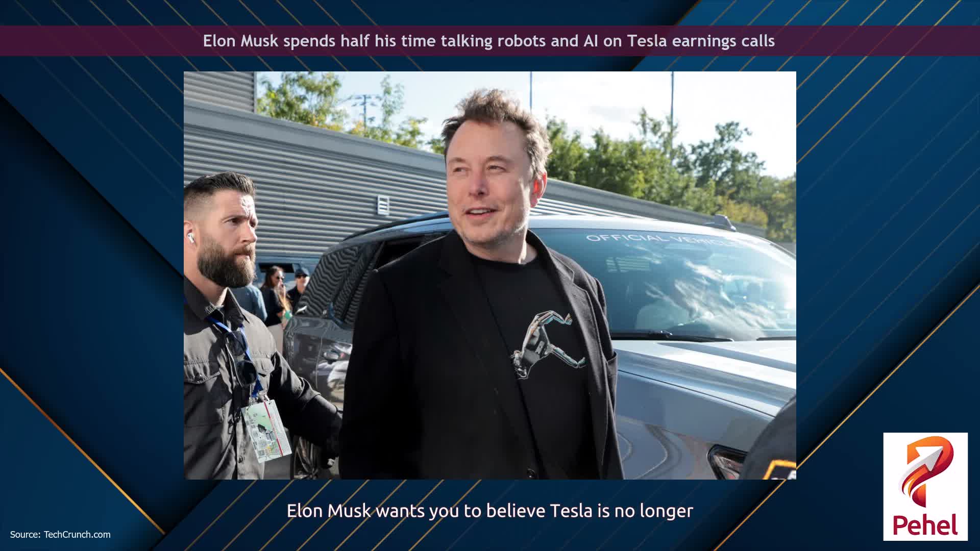 Elon Musk spends half his time talking robots and AI on Tesla earnings calls
