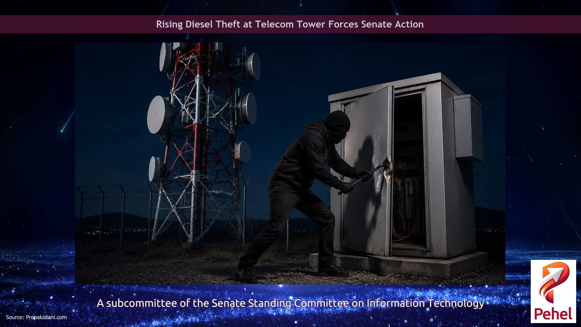 Rising Diesel Theft at Telecom Tower Forces Senate Action
