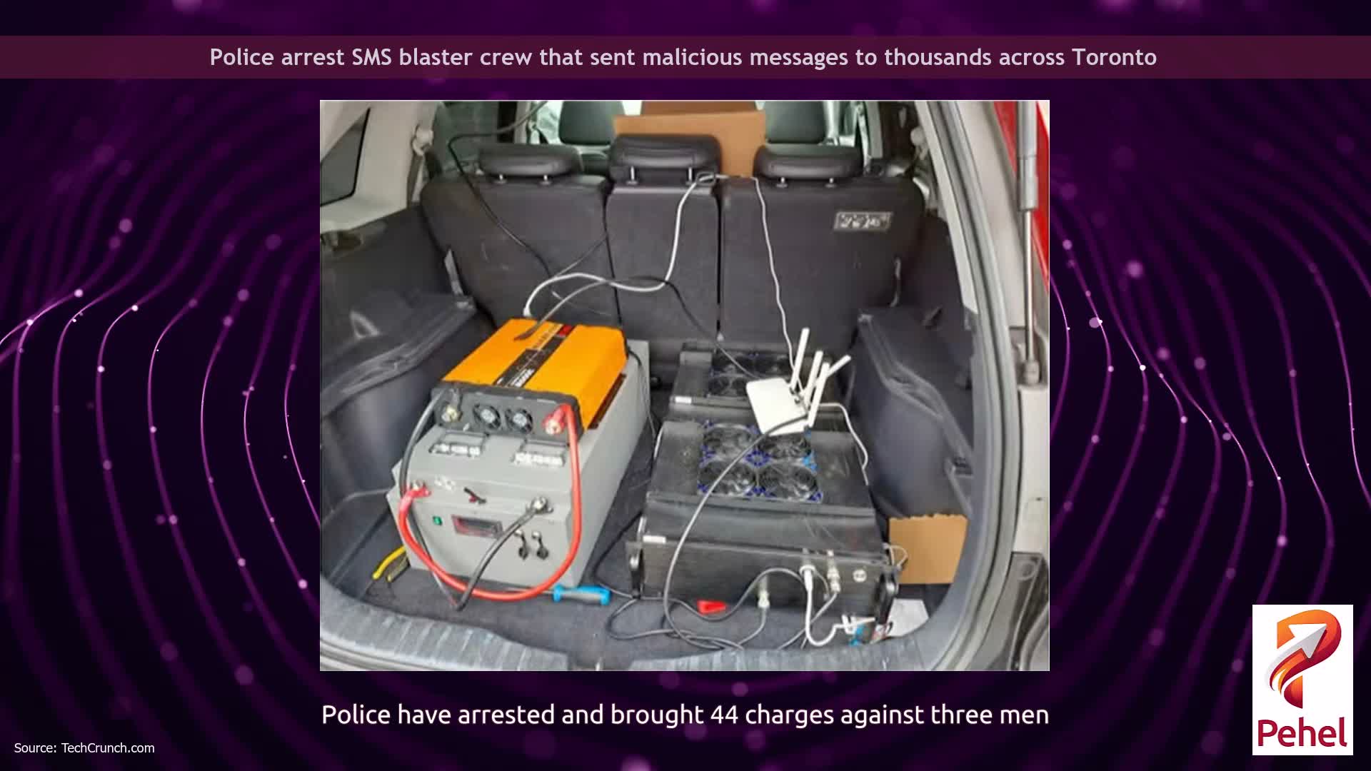 Police arrest SMS blaster crew that sent malicious messages to thousands across Toronto