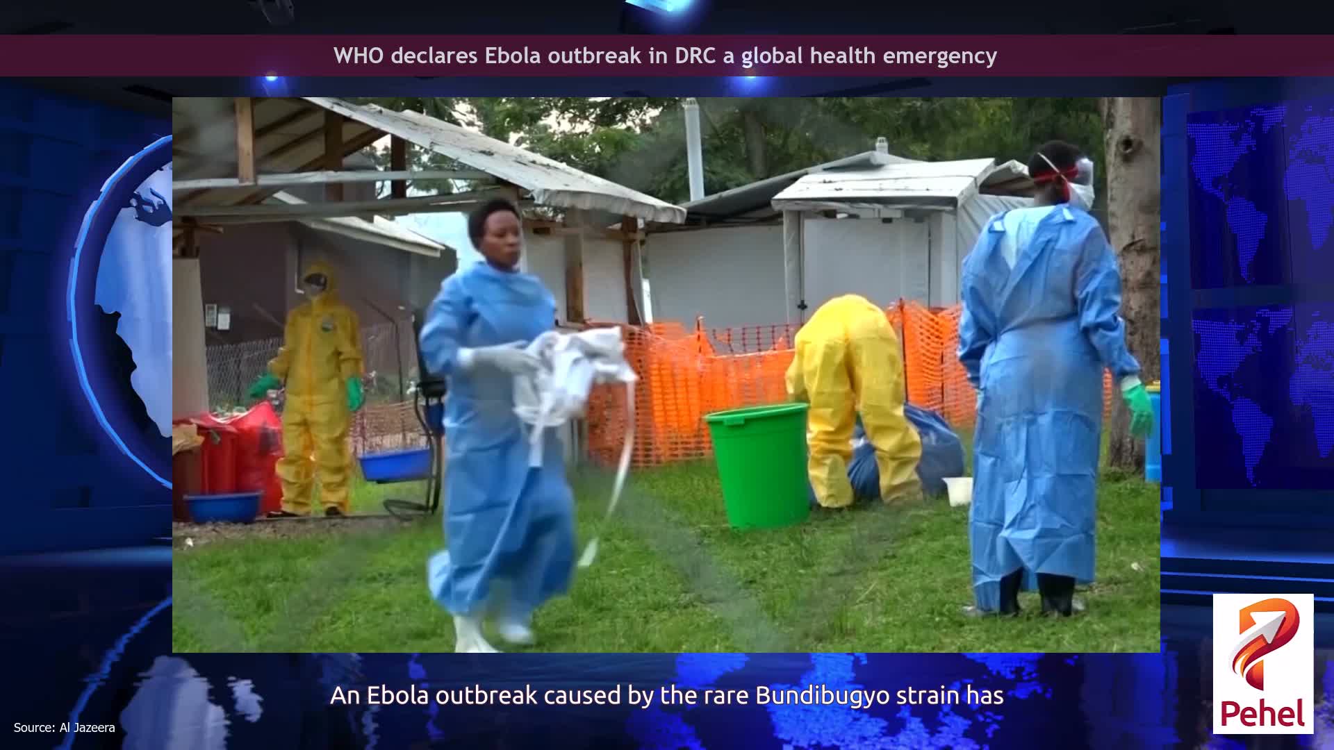 WHO declares Ebola outbreak in DRC a global health emergency