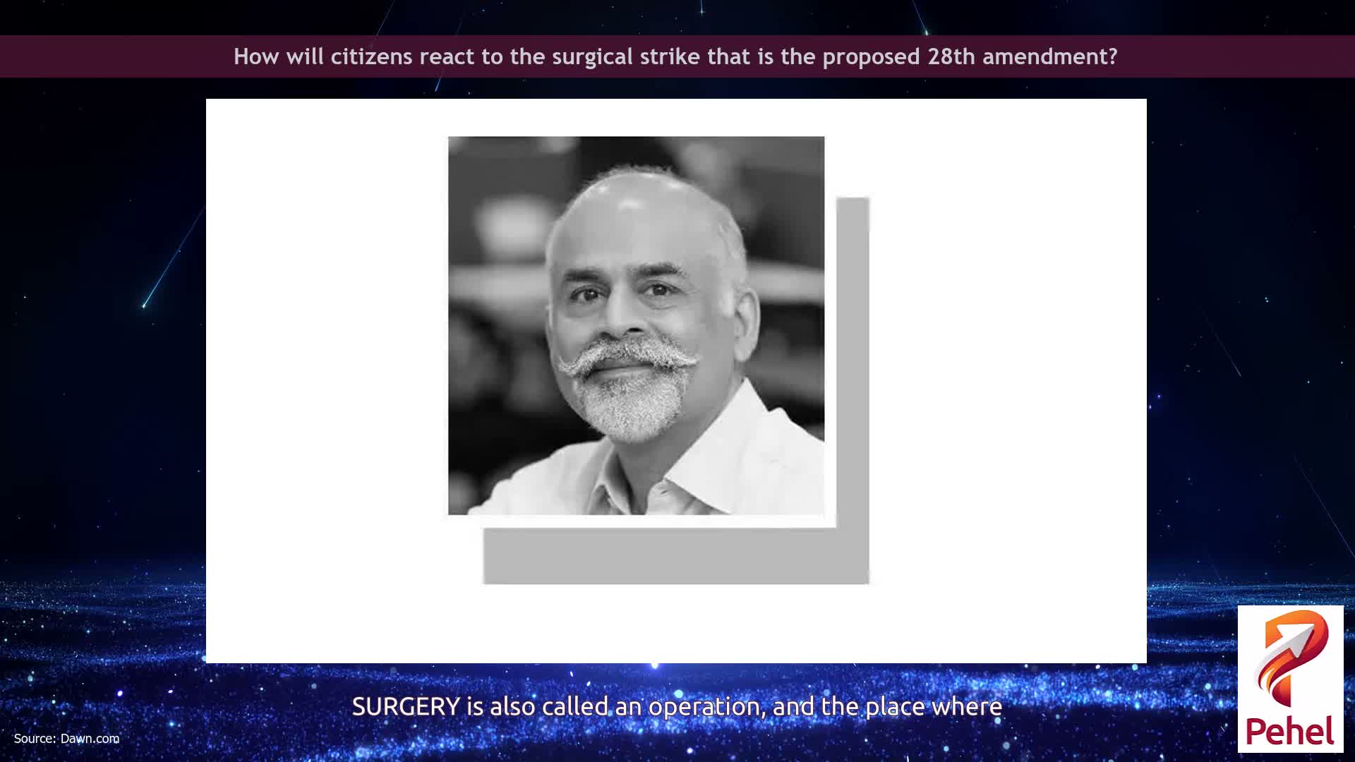 How will citizens react to the surgical strike that is the proposed 28th amendment?