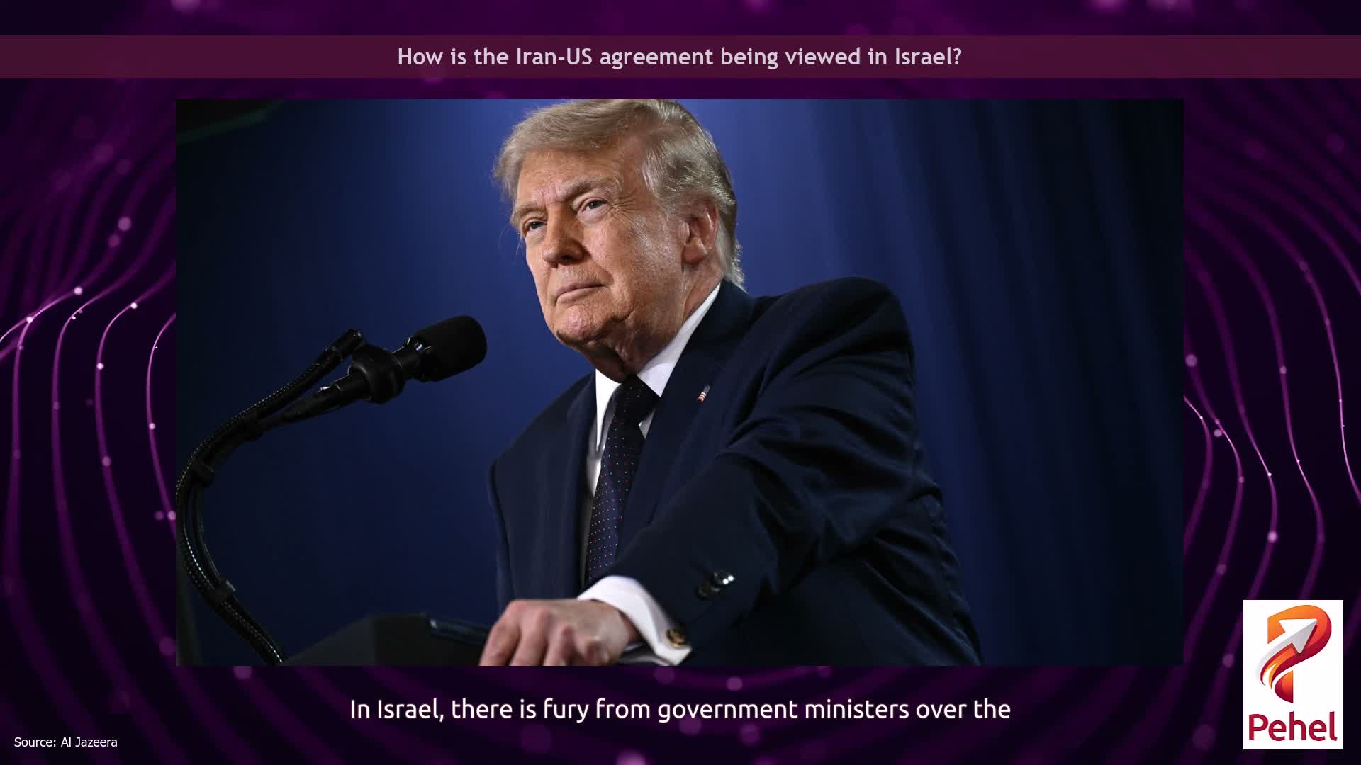 How is the Iran-US agreement being viewed in Israel?