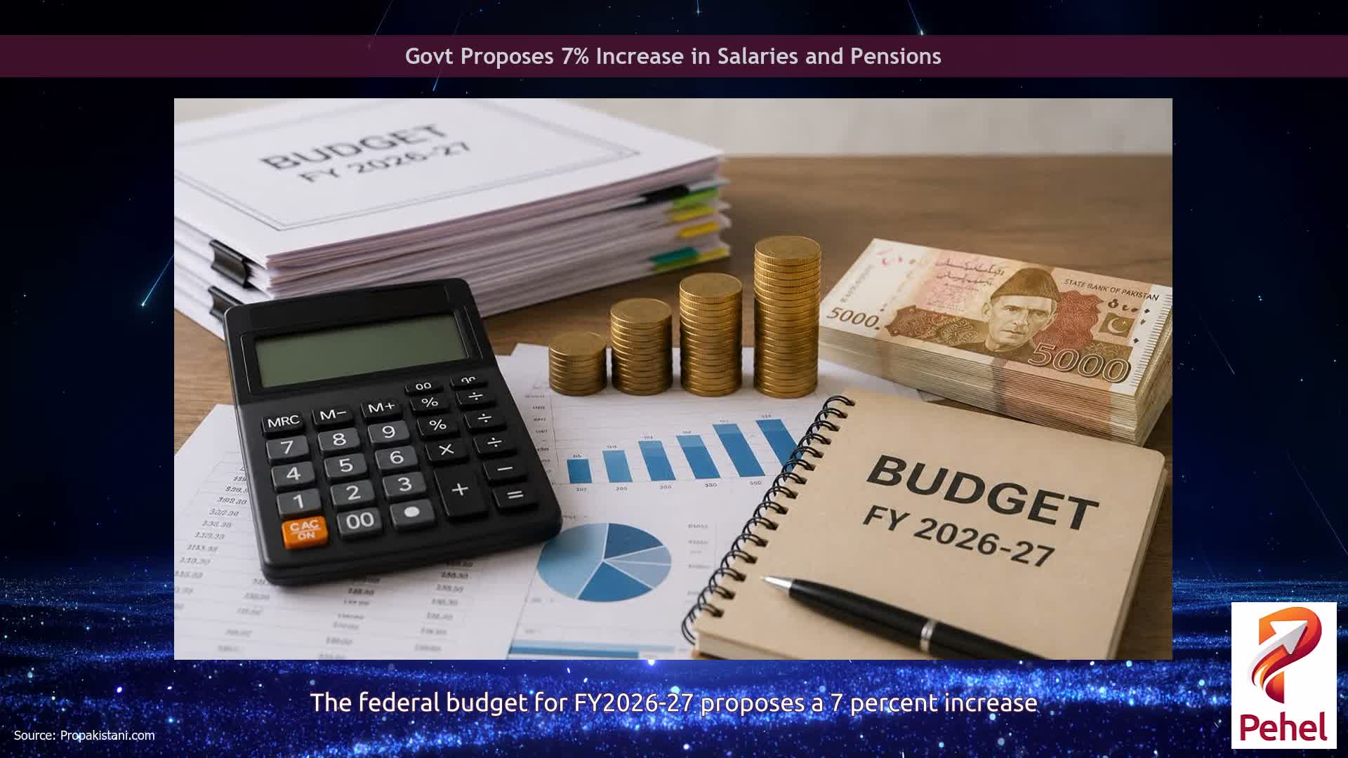 Govt Proposes 7% Increase in Salaries and Pensions