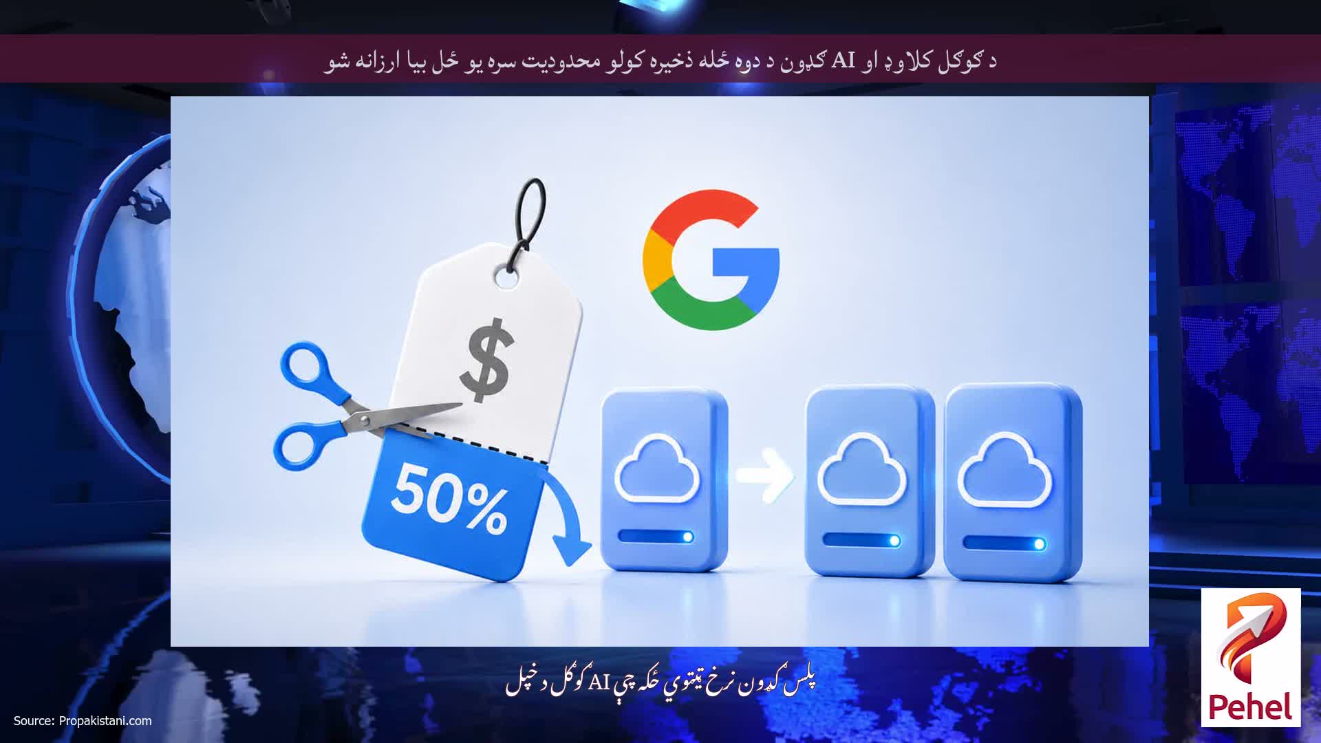 د ګوګل کلاوډ او AI ګډون د دوه ځله ذخیره کولو محدودیت سره یو ځل بیا ارزانه شو