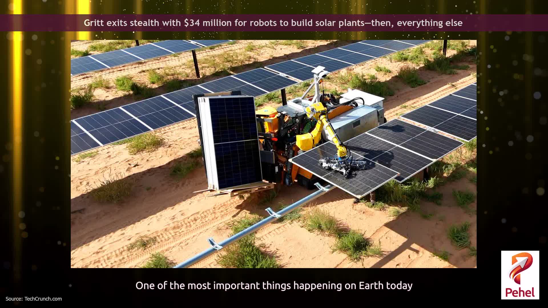 Gritt exits stealth with $34 million for robots to build solar plants—then, everything else
