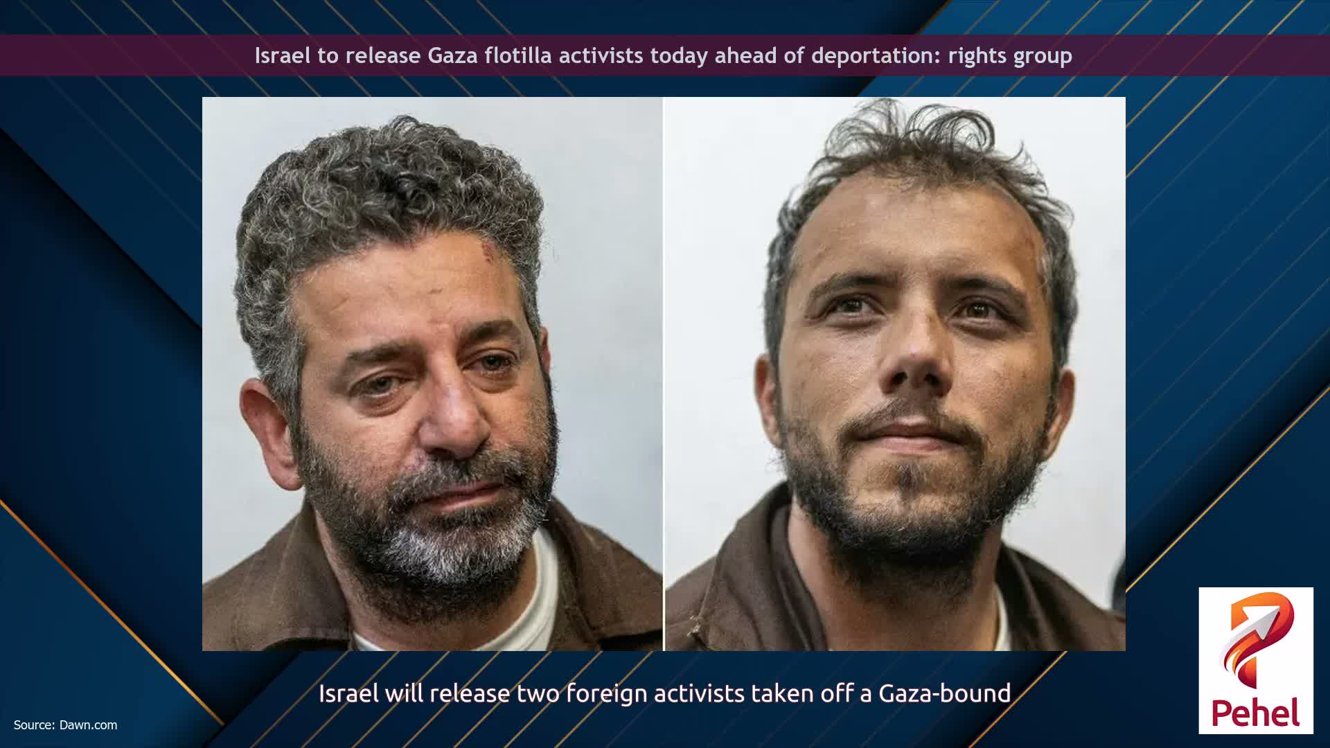 Israel to release Gaza flotilla activists today ahead of deportation: rights group