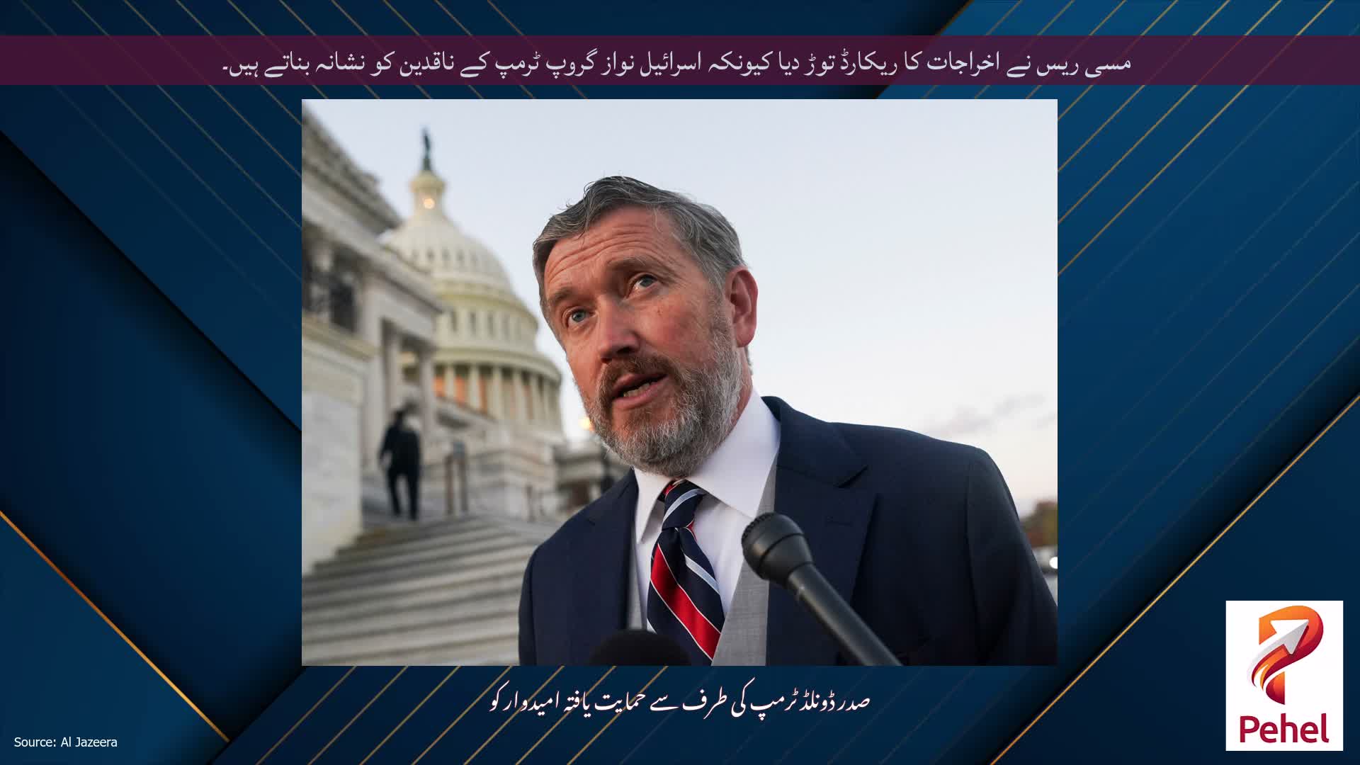 مسی ریس نے اخراجات کا ریکارڈ توڑ دیا کیونکہ اسرائیل نواز گروپ ٹرمپ کے ناقدین کو نشانہ بناتے ہیں۔