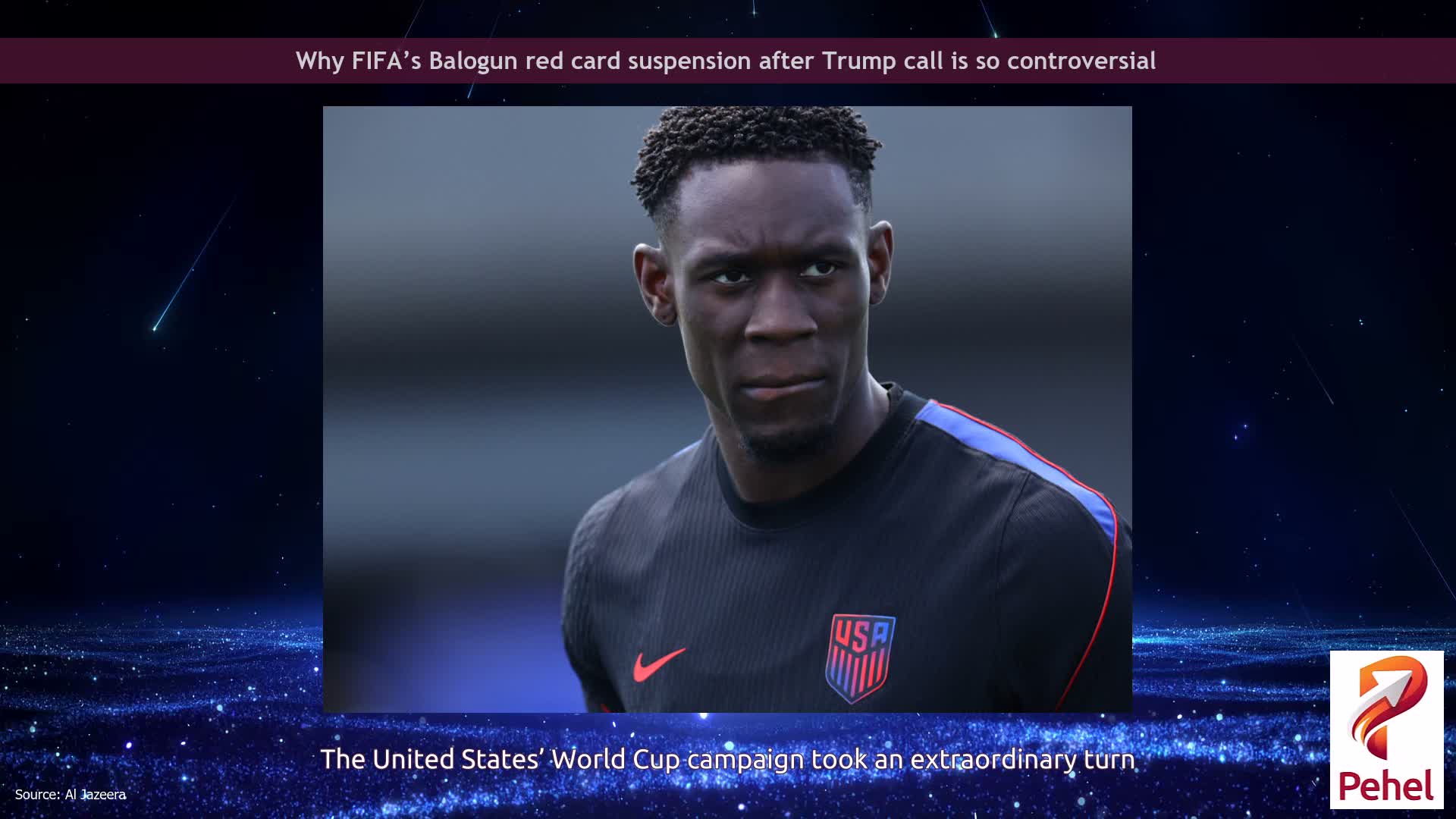 Why FIFA’s Balogun red card suspension after Trump call is so controversial
