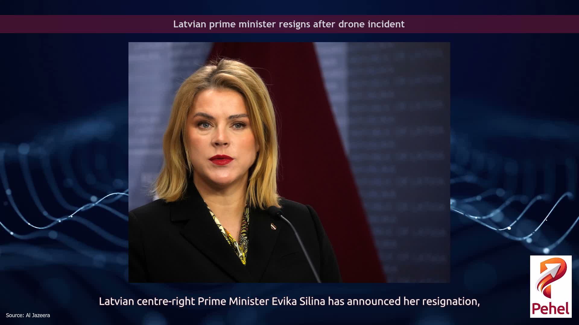 Latvian prime minister resigns after drone incident
