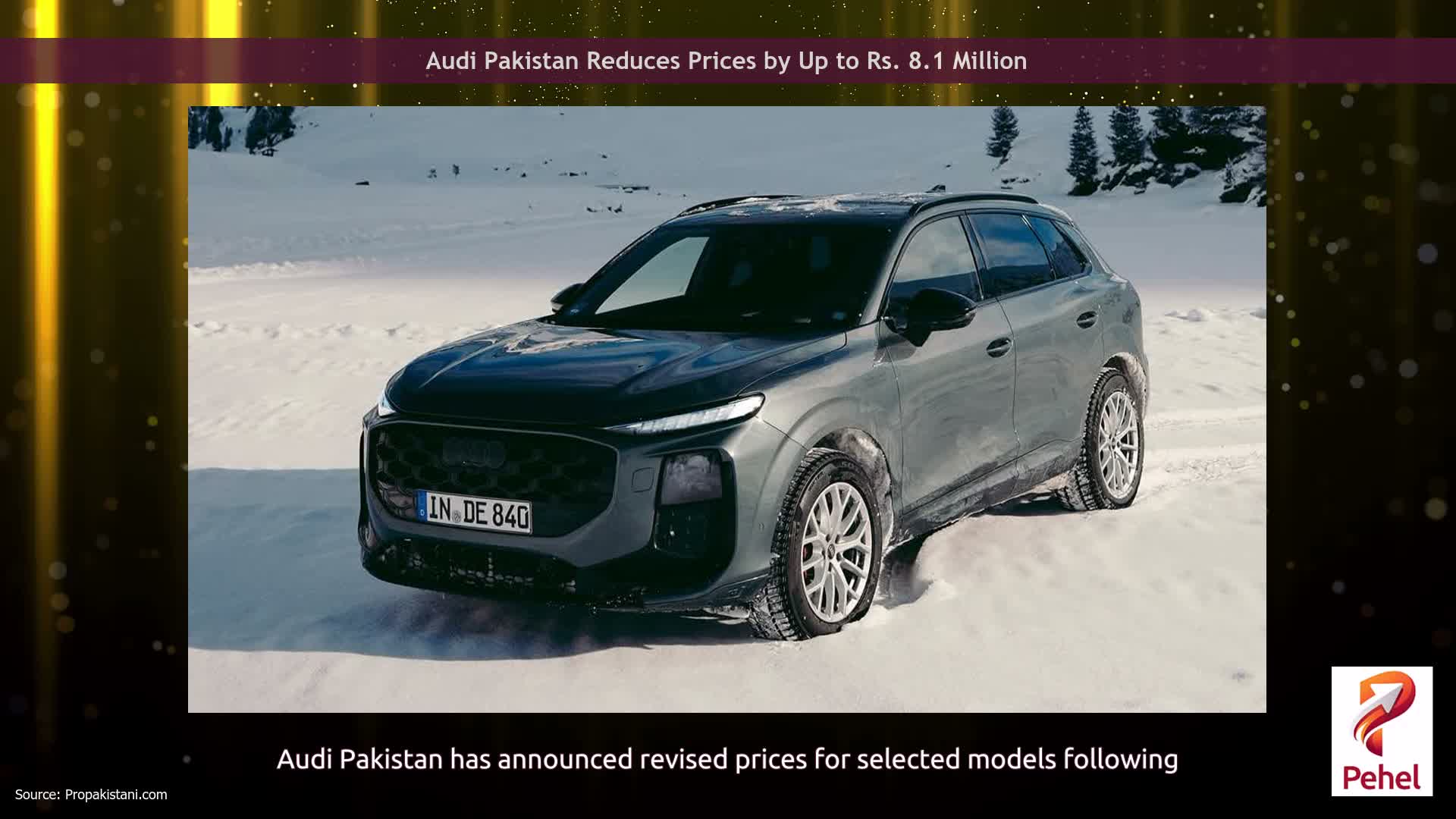 Audi Pakistan Reduces Prices by Up to Rs. 8.1 Million