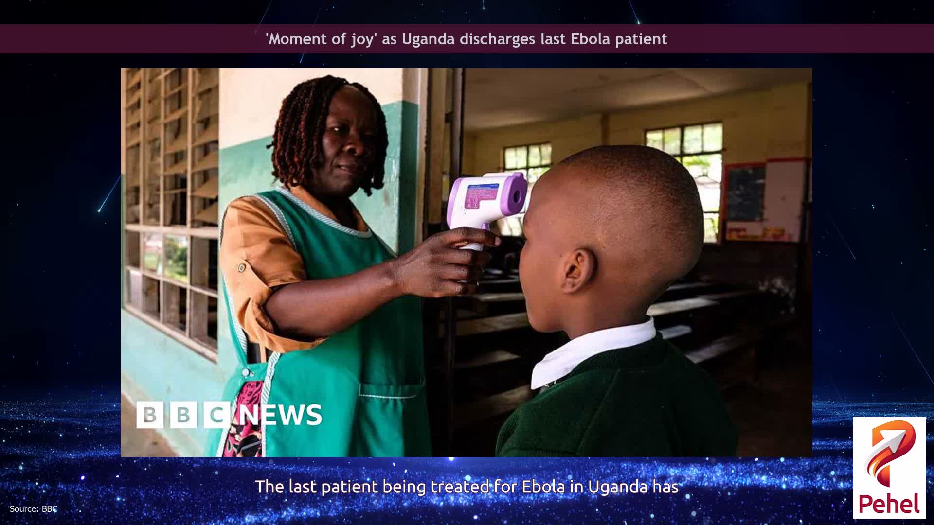 'Moment of joy' as Uganda discharges last Ebola patient