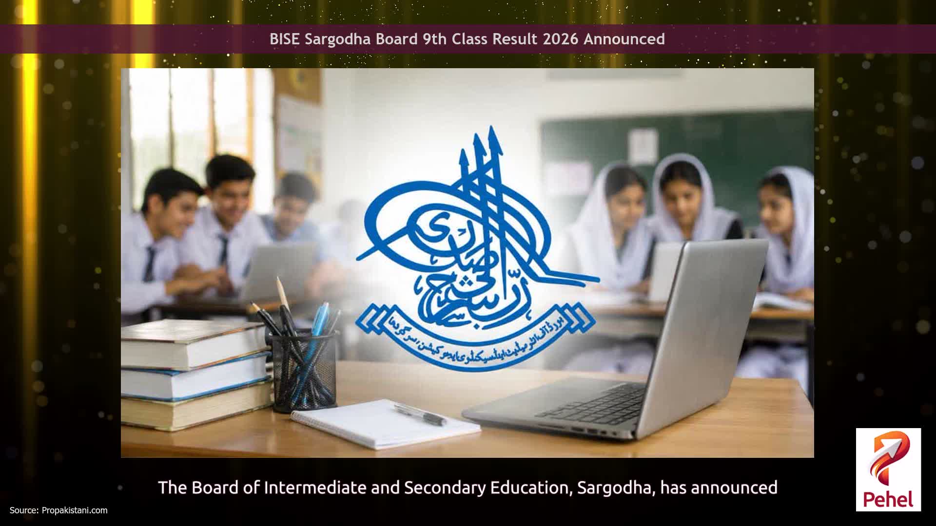 BISE Sargodha Board 9th Class Result 2026 Announced