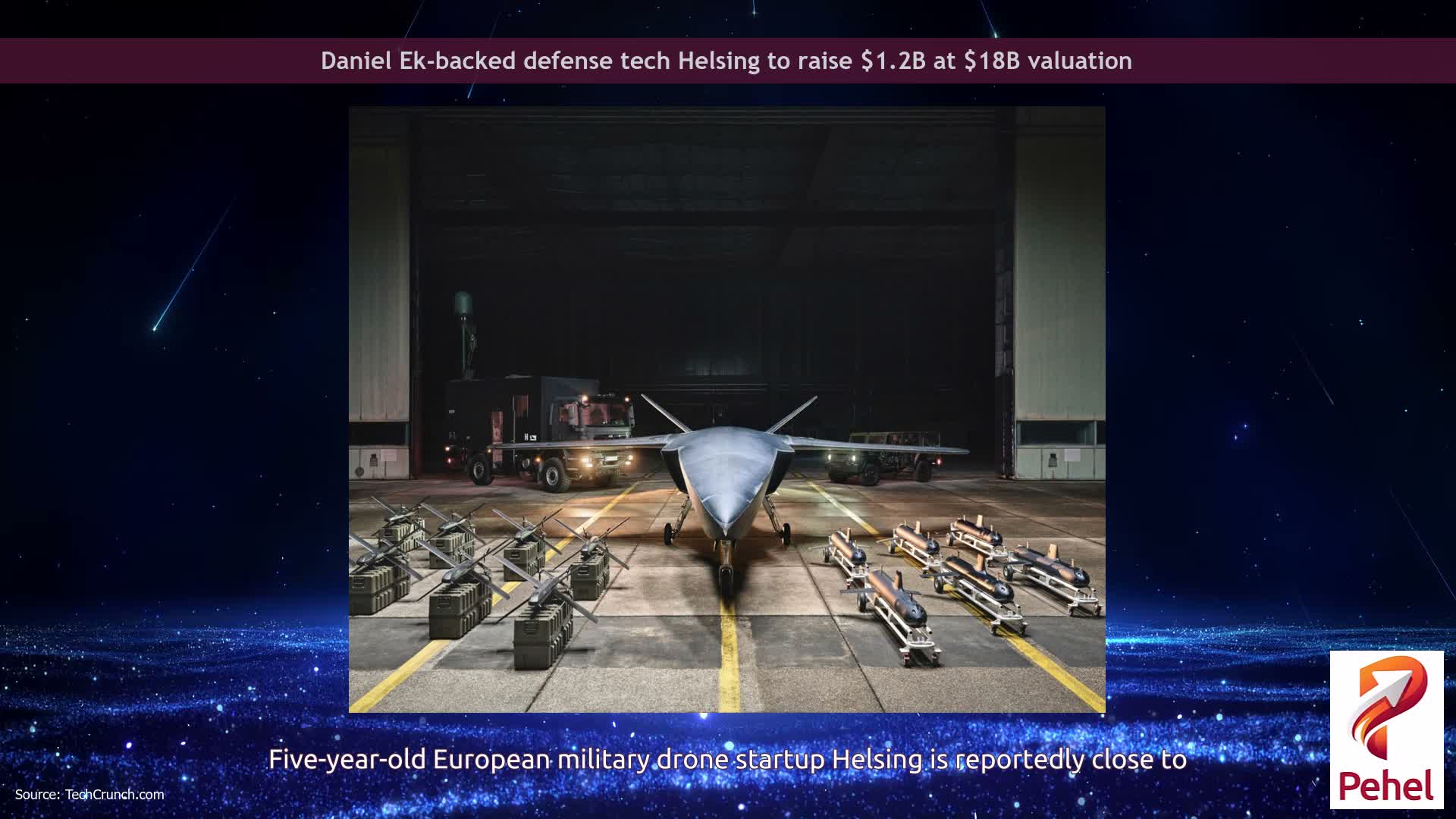 Daniel Ek-backed defense tech Helsing to raise $1.2B at $18B valuation