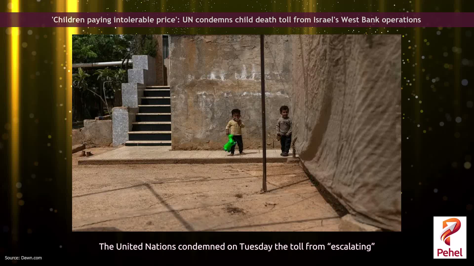 'Children paying intolerable price': UN condemns child death toll from Israel's West Bank operations
