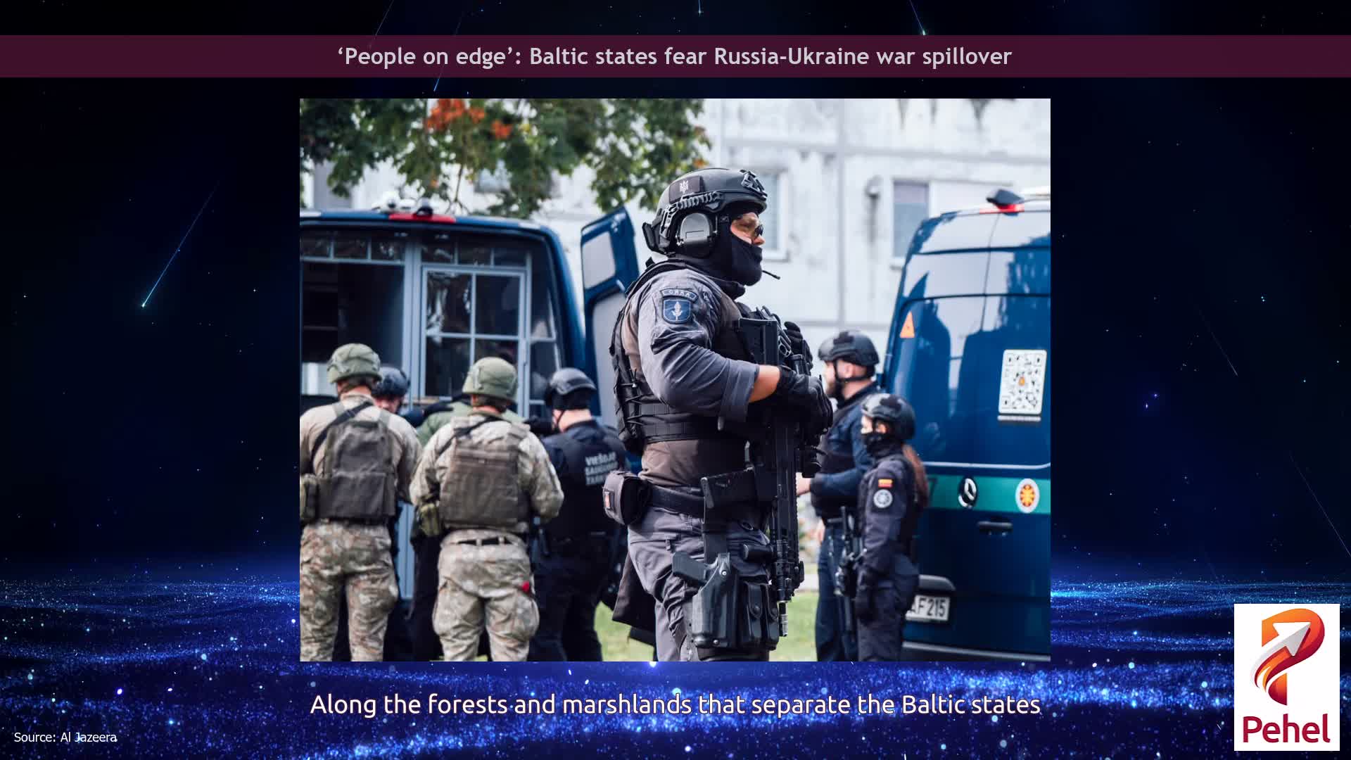 ‘People on edge’: Baltic states fear Russia-Ukraine war spillover