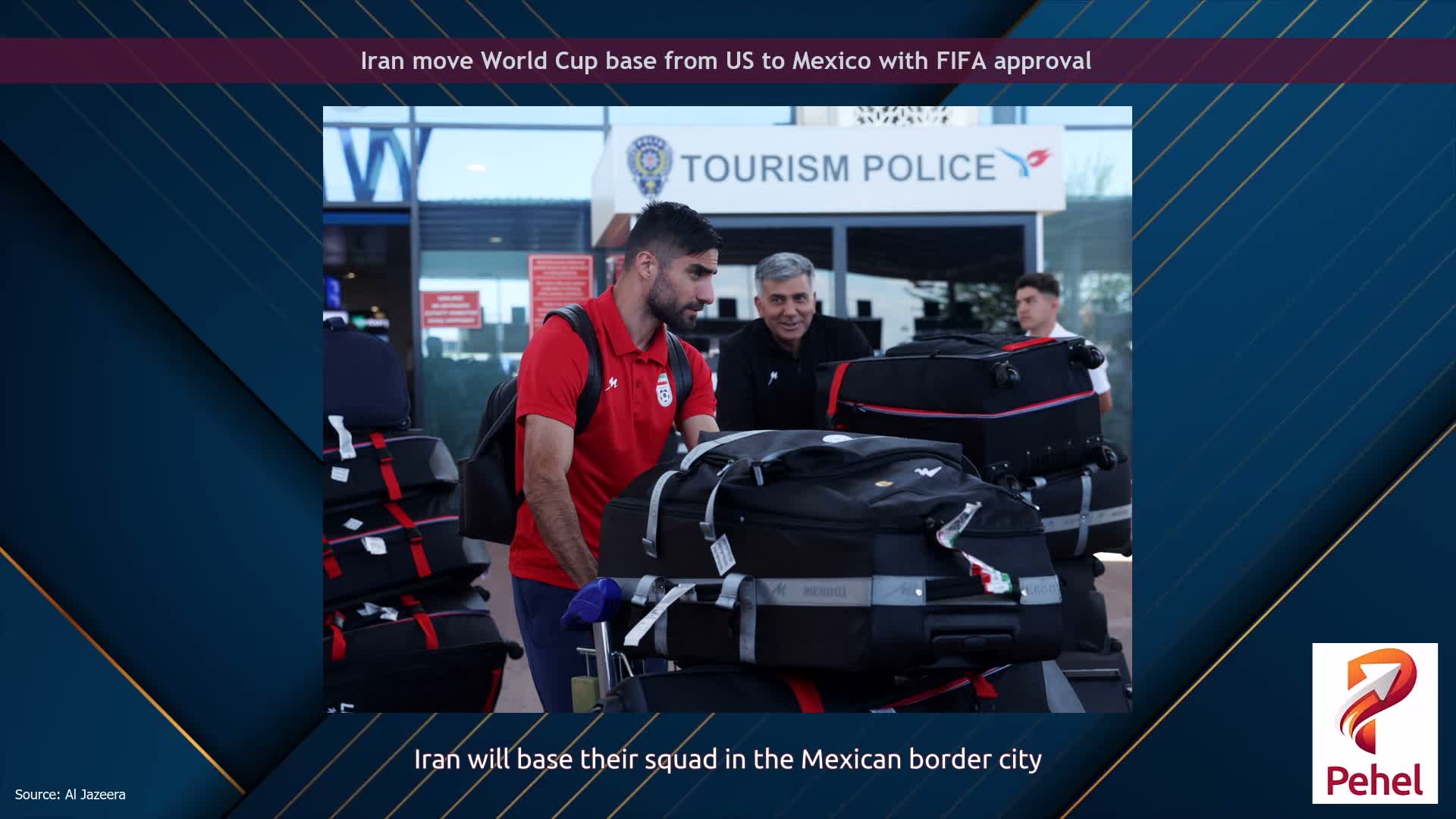 Iran move World Cup base from US to Mexico with FIFA approval