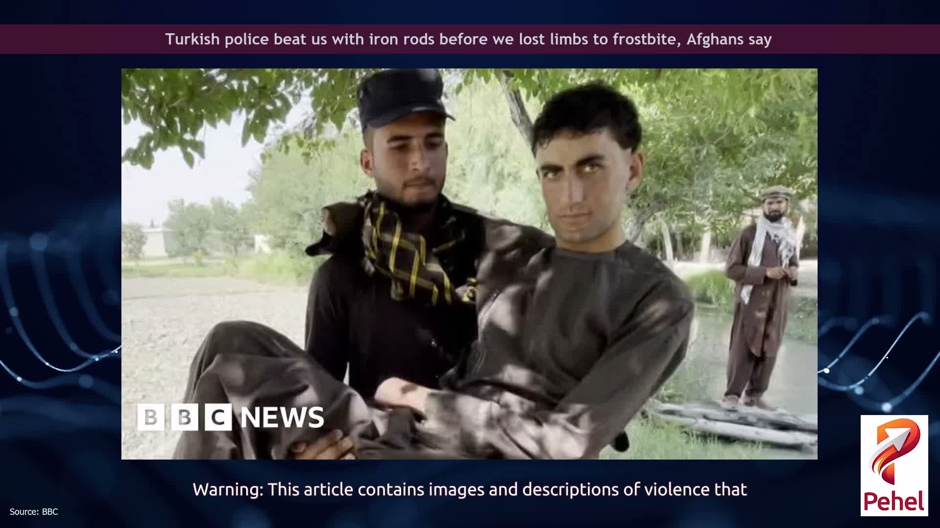 Turkish police beat us with iron rods before we lost limbs to frostbite, Afghans say