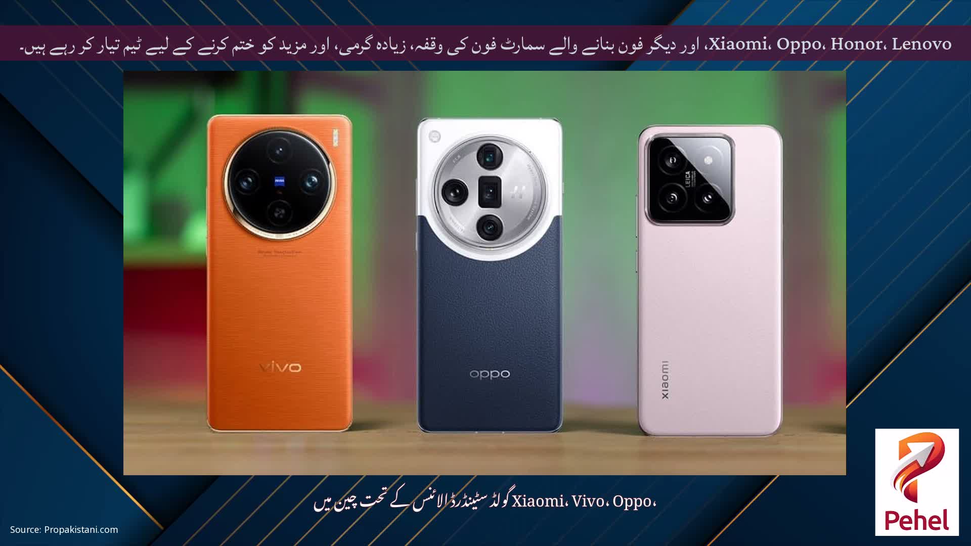 Xiaomi، Oppo، Honor، Lenovo، اور دیگر فون بنانے والے سمارٹ فون کی وقفہ، زیادہ گرمی، اور مزید کو ختم کرنے کے لیے ٹیم تیار کر رہے ہیں۔