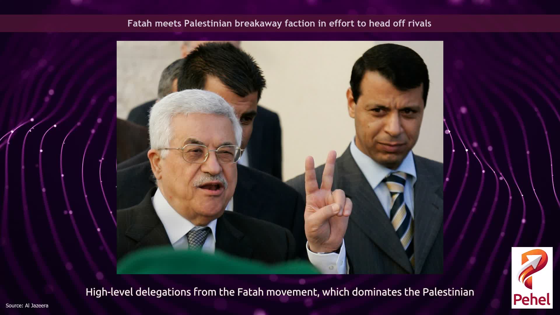 Fatah meets Palestinian breakaway faction in effort to head off rivals