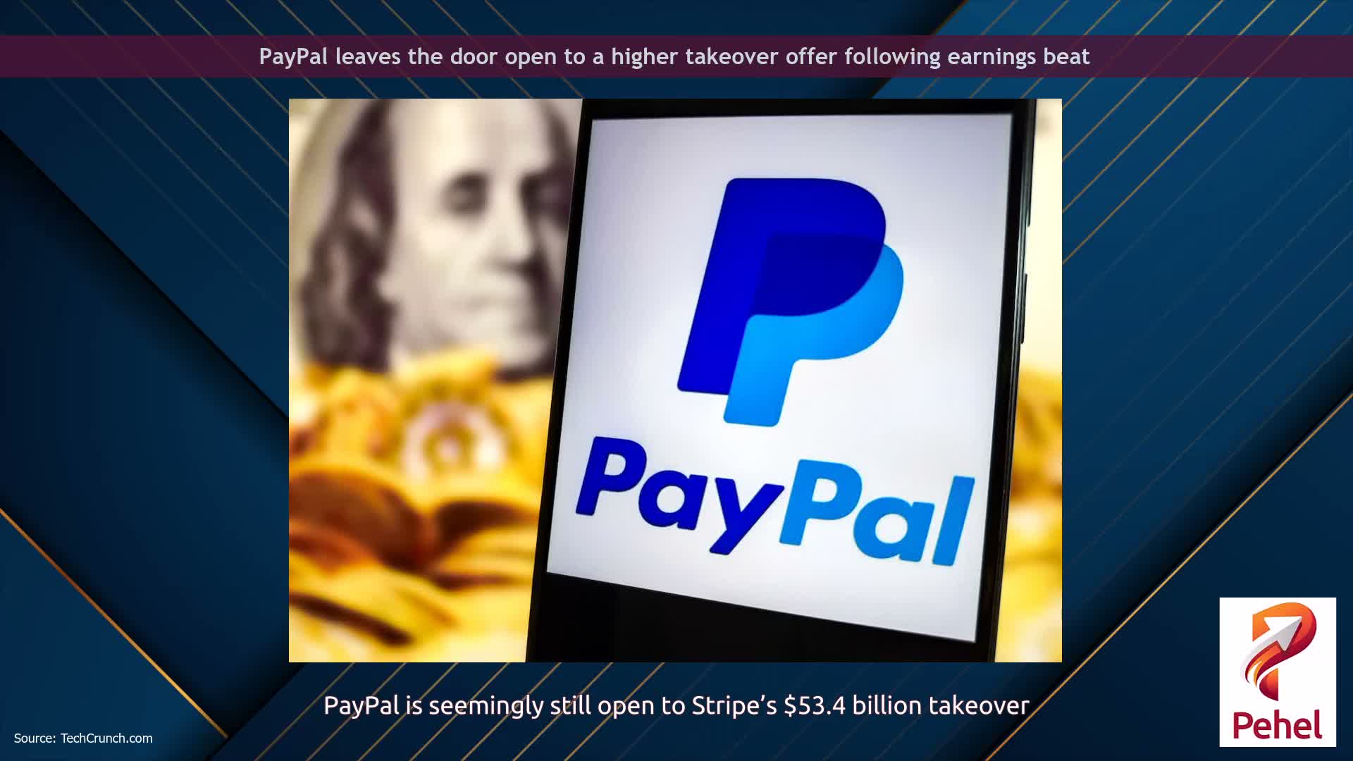 PayPal leaves the door open to a higher takeover offer following earnings beat