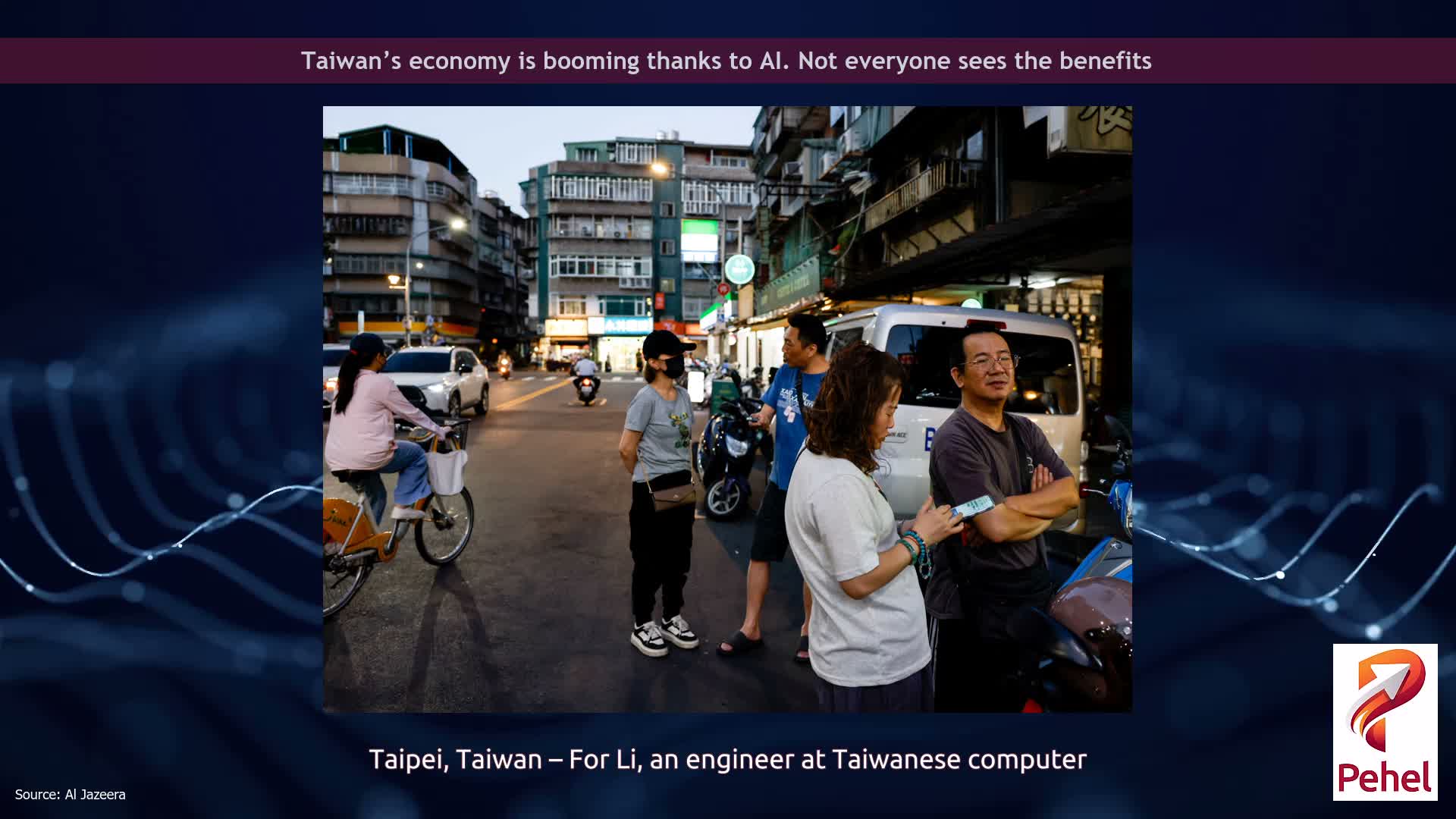 Taiwan’s economy is booming thanks to AI. Not everyone sees the benefits