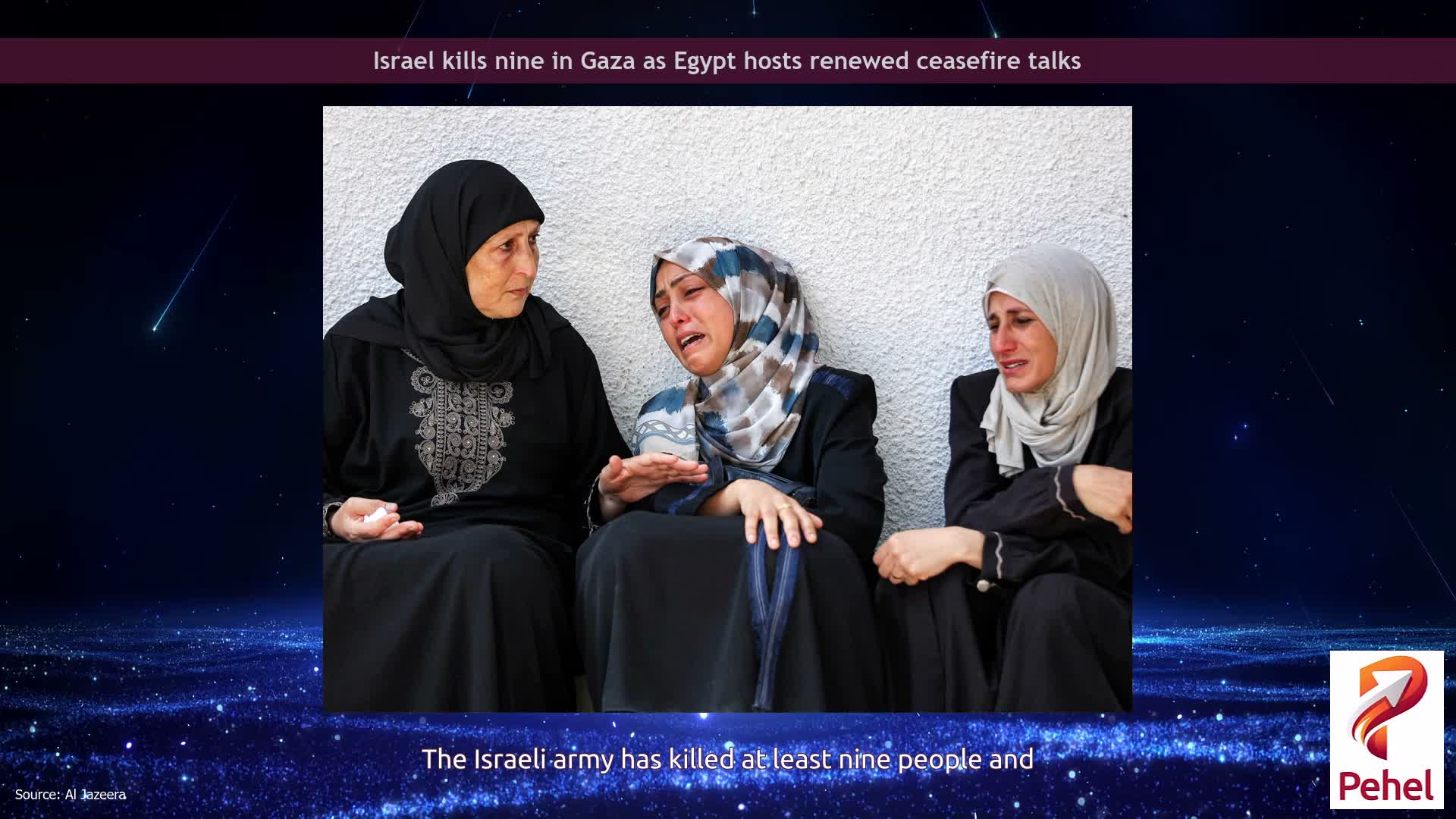 Israel kills nine in Gaza as Egypt hosts renewed ceasefire talks