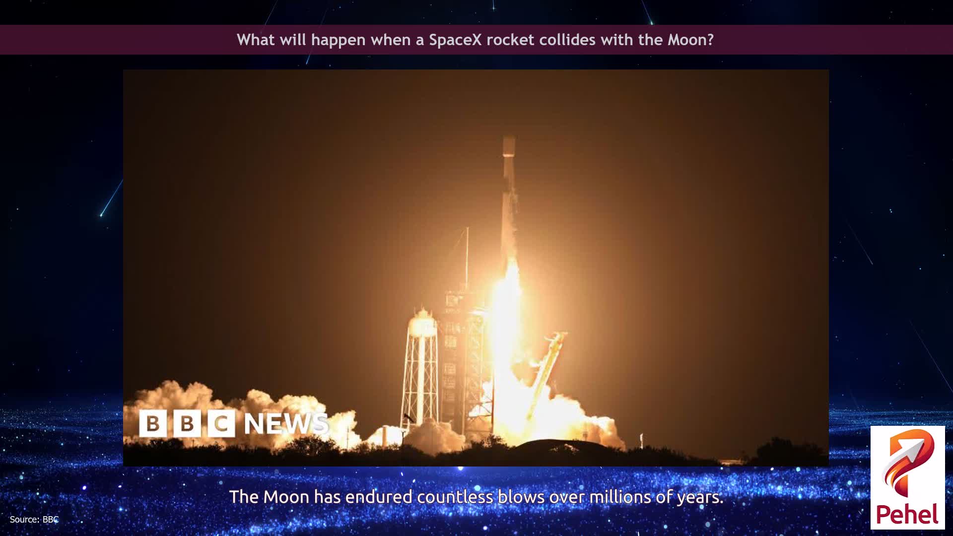 What will happen when a SpaceX rocket collides with the Moon?