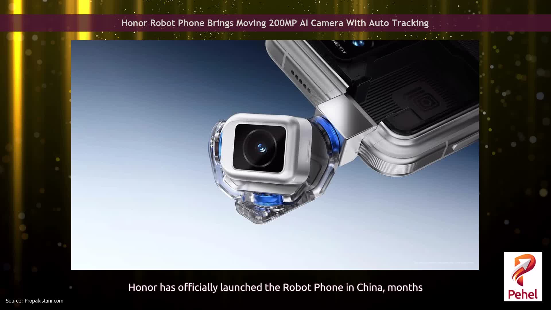 Honor Robot Phone Brings Moving 200MP AI Camera With Auto Tracking