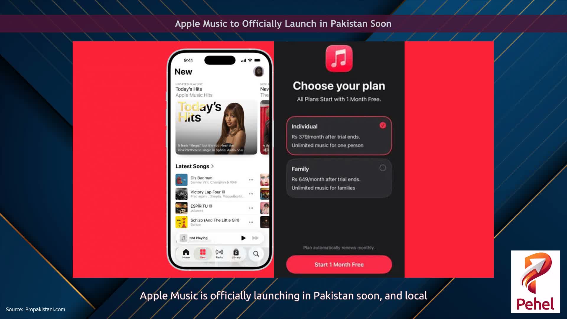 Apple Music to Officially Launch in Pakistan Soon
