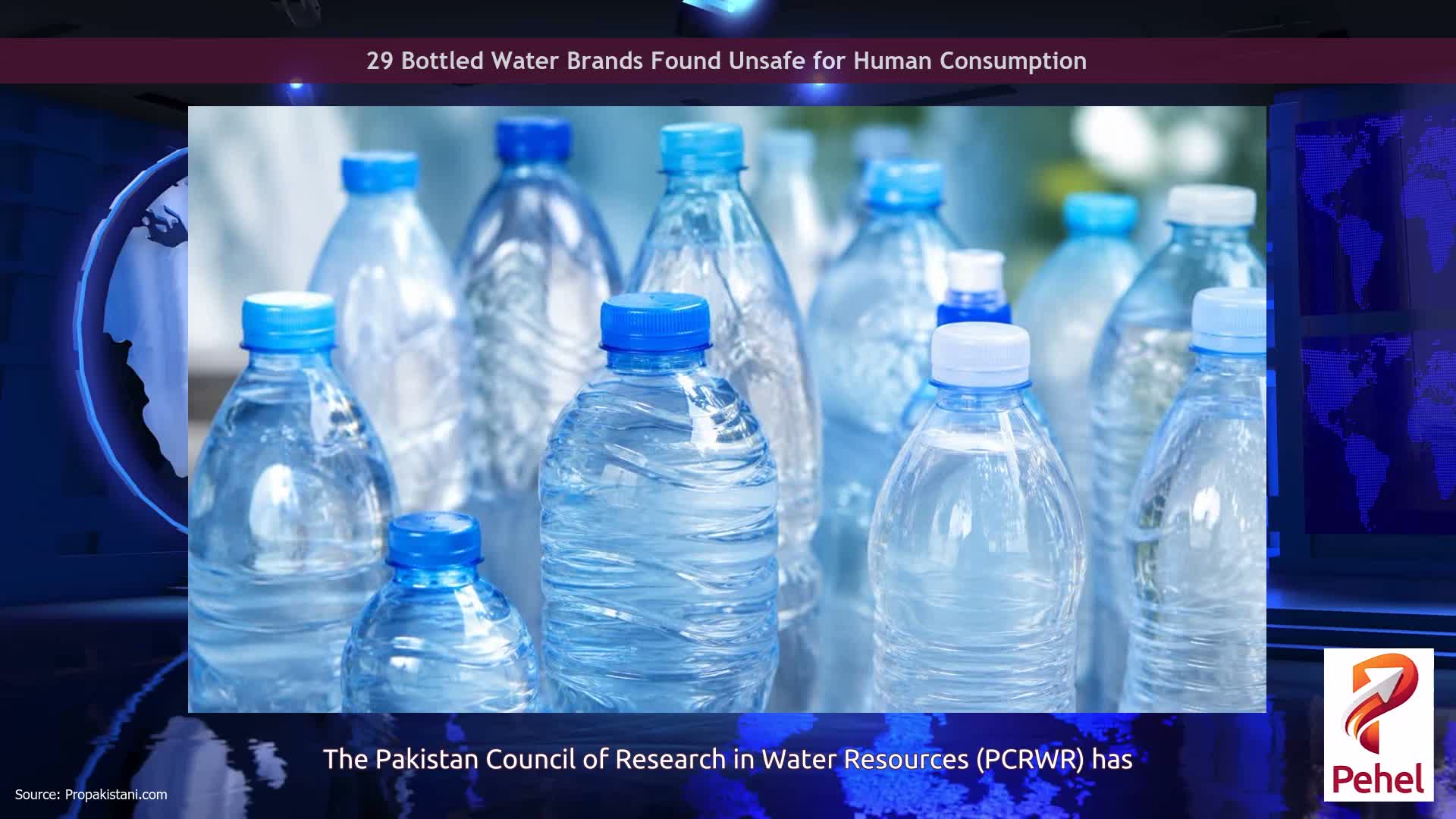 29 Bottled Water Brands Found Unsafe for Human Consumption
