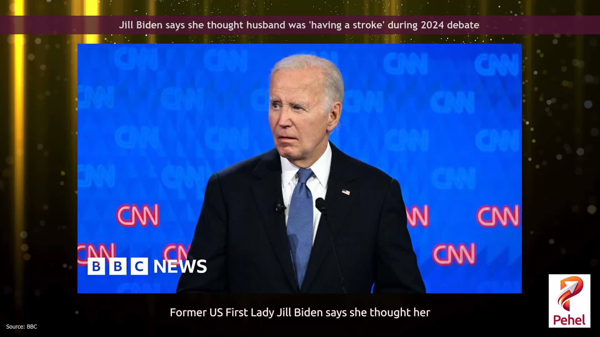 Jill Biden says she thought husband was 'having a stroke' during 2024 debate
